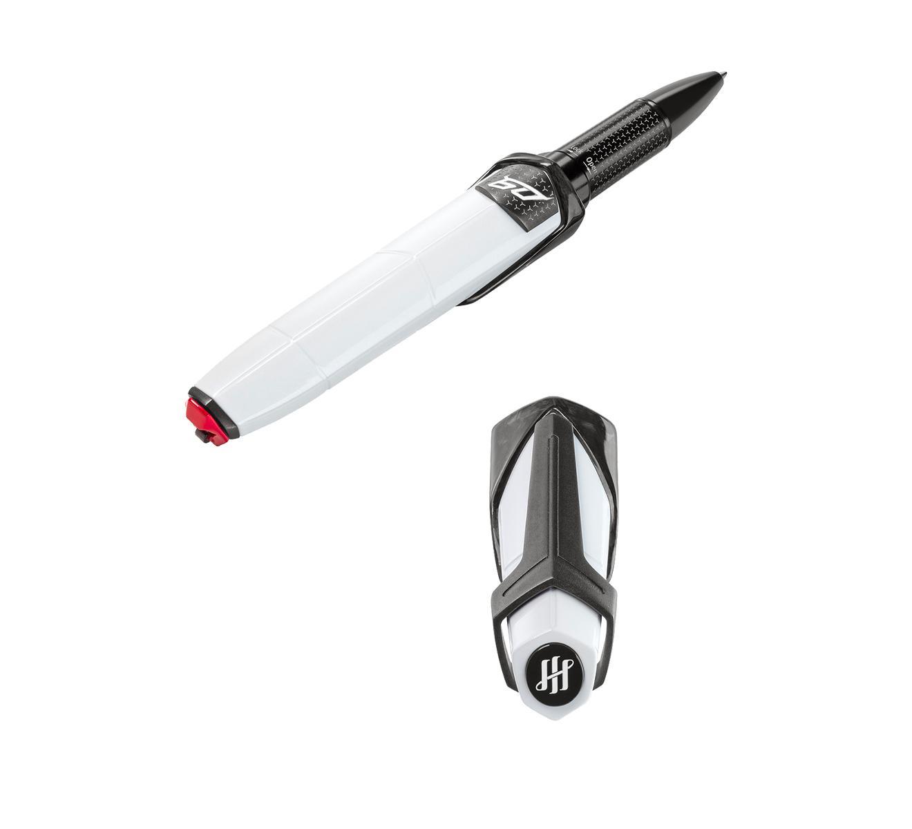 Ручка-роллер Bianco Siderale Montegrappa Automobili Lamborghini 60° ISLANRUW - фото 3 – Mercury