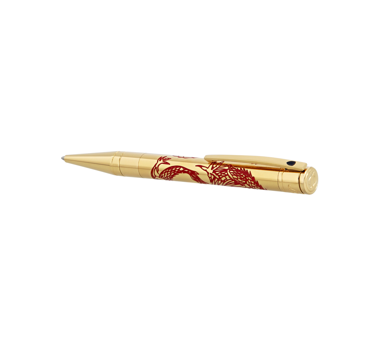 Шариковая ручка Дракон S.T. Dupont D-Initial 265026 - фото 4 – Mercury