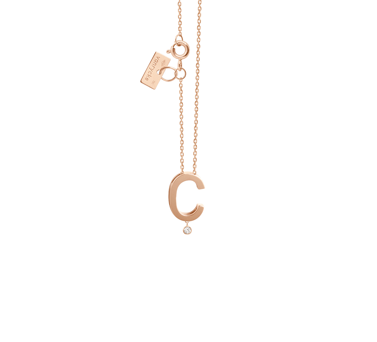 Колье Vanrycke Abécédaire CA1R1-C1 - фото 2 – Mercury