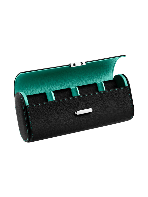 POCHETTE BLACK/BLUE TIFFANY