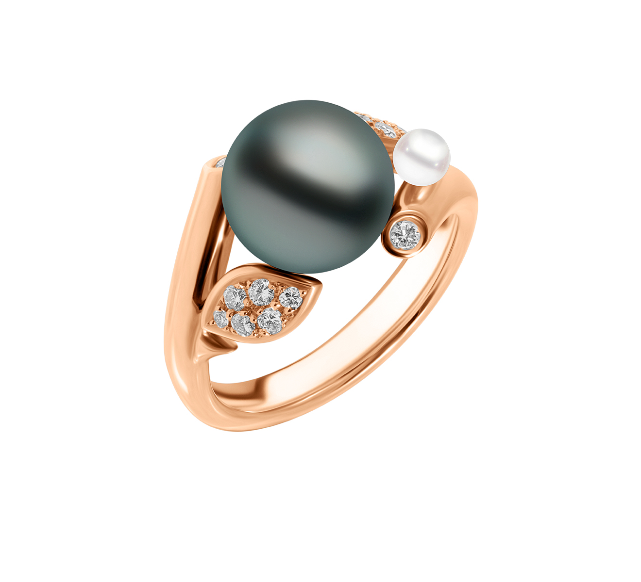 Кольцо MIKIMOTO Sakura PRE 790 BDZ - фото 1 – Mercury