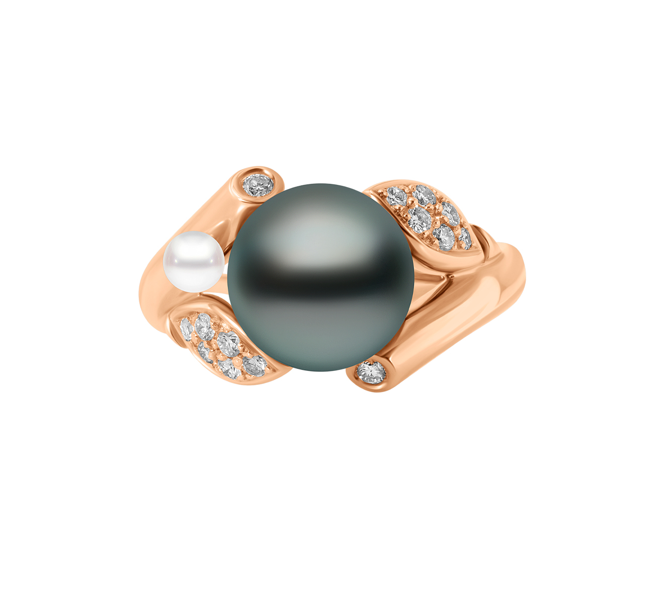 Кольцо MIKIMOTO Sakura PRE 790 BDZ - фото 2 – Mercury