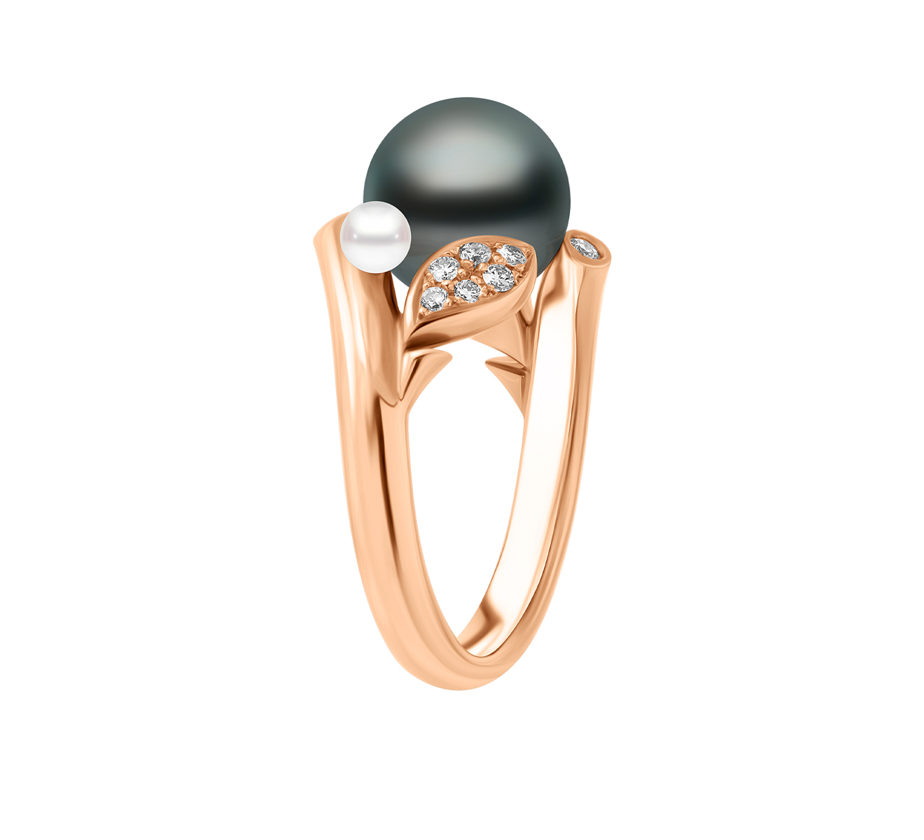 Кольцо MIKIMOTO Sakura PRE 790 BDZ - фото 3 – Mercury