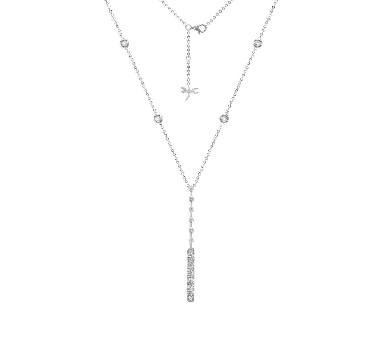 Колье CASATO Maureen Medine CH-619BT-W - фото 2 – Mercury