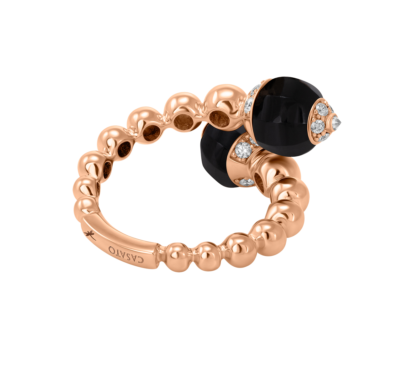 Кольцо CASATO Boutique Portofino MX-1468ONBT-P - фото 3 – Mercury