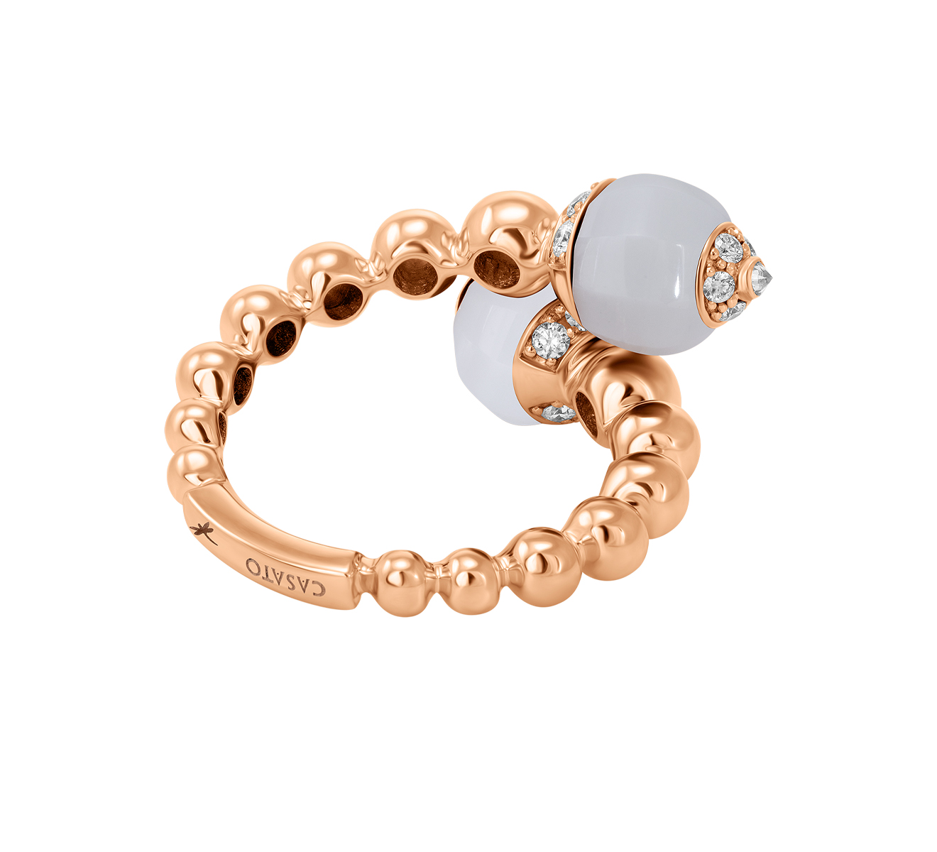 Кольцо CASATO Boutique Portofino MX-1468OPBIABT-P - фото 3 – Mercury