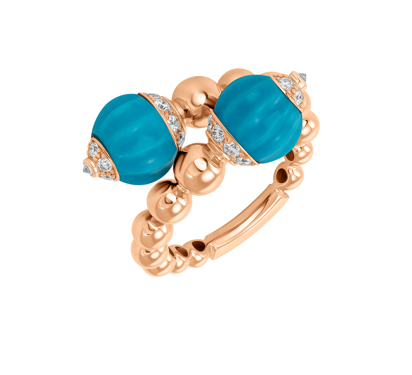 Кольцо CASATO Boutique Portofino MX-1468TURBT-P - фото 1 – Mercury