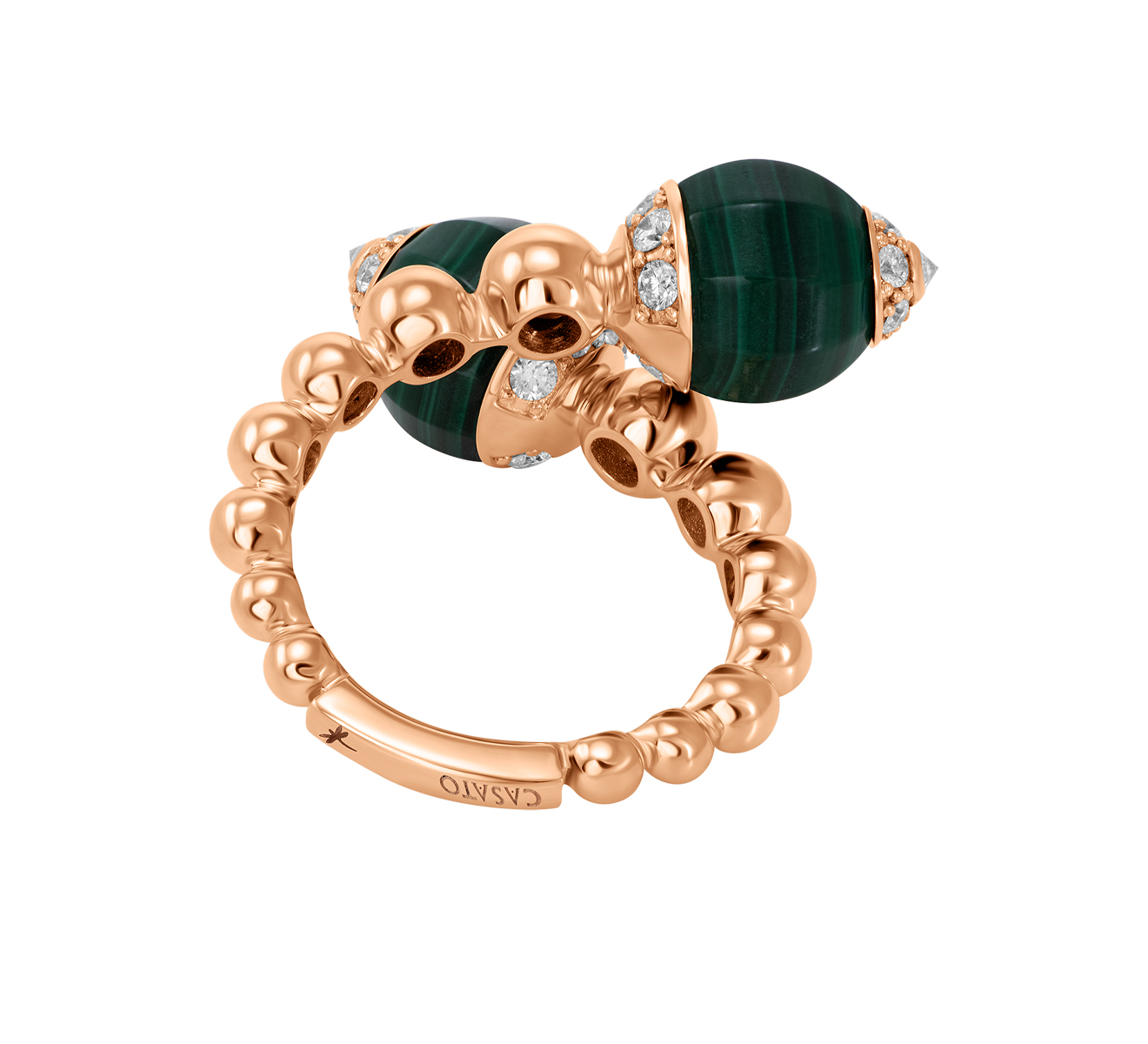 Кольцо CASATO Boutique Portofino MX-1485MALBT-P - фото 3 – Mercury