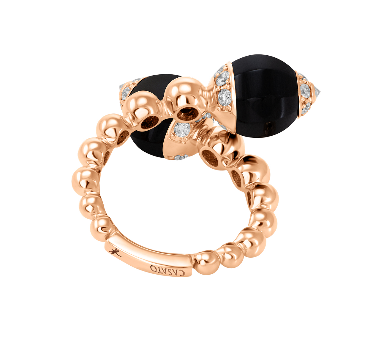Кольцо CASATO Boutique Portofino MX-1485ONBT-P - фото 3 – Mercury