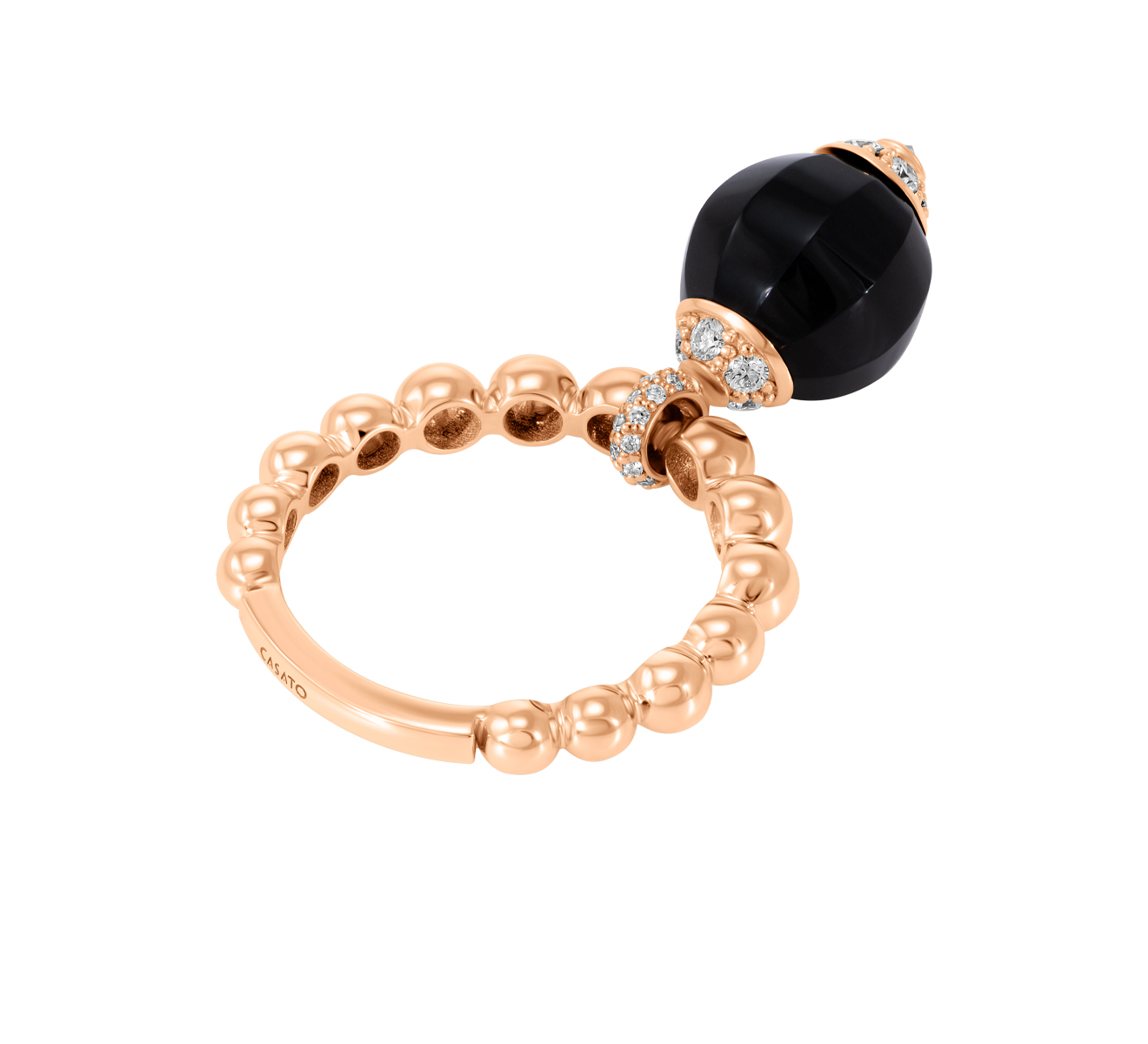 Кольцо CASATO Boutique Portofino MX-1512ONBT-P - фото 2 – Mercury