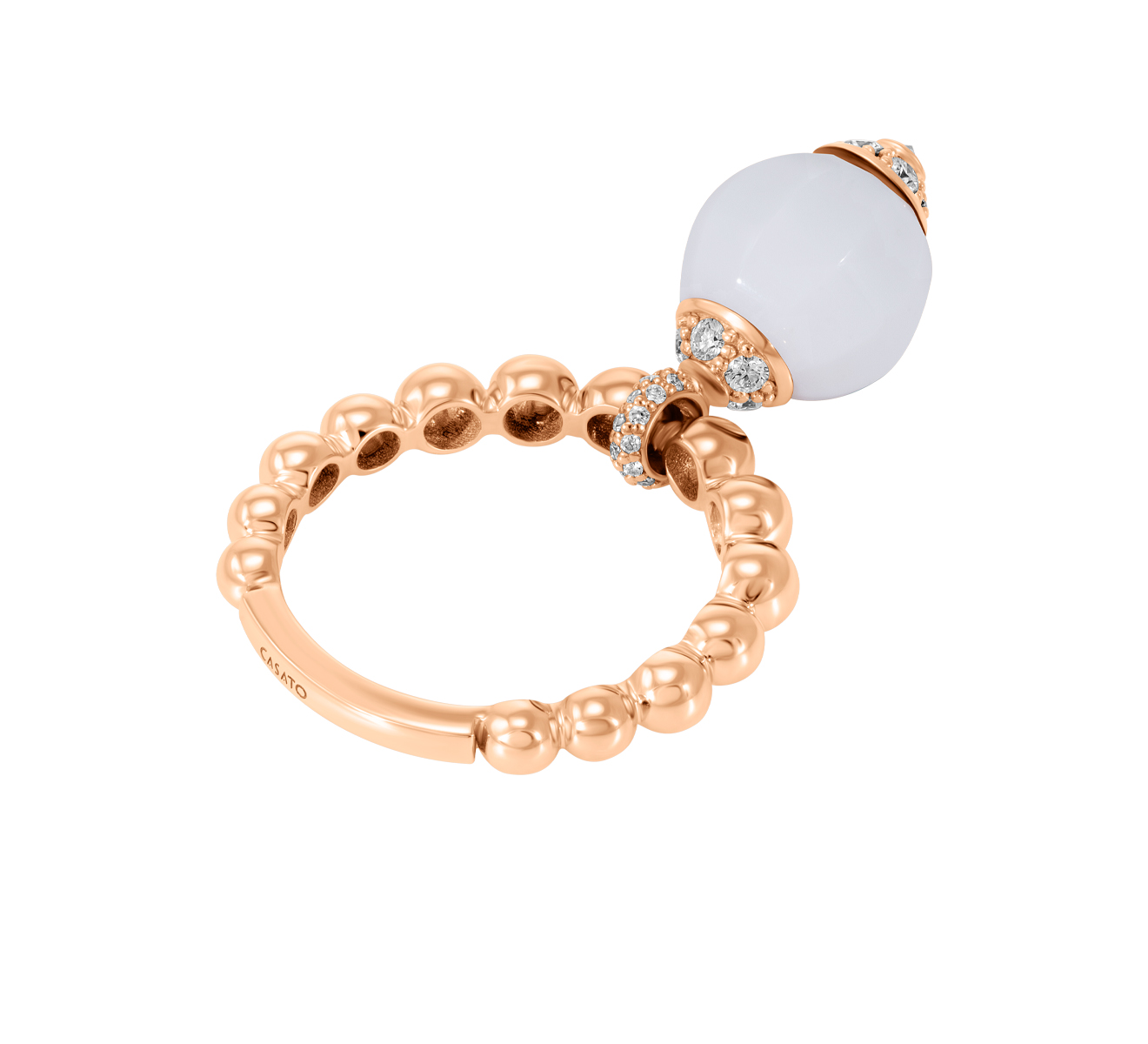 Кольцо CASATO Boutique Portofino MX-1512OPBIABT-P - фото 2 – Mercury