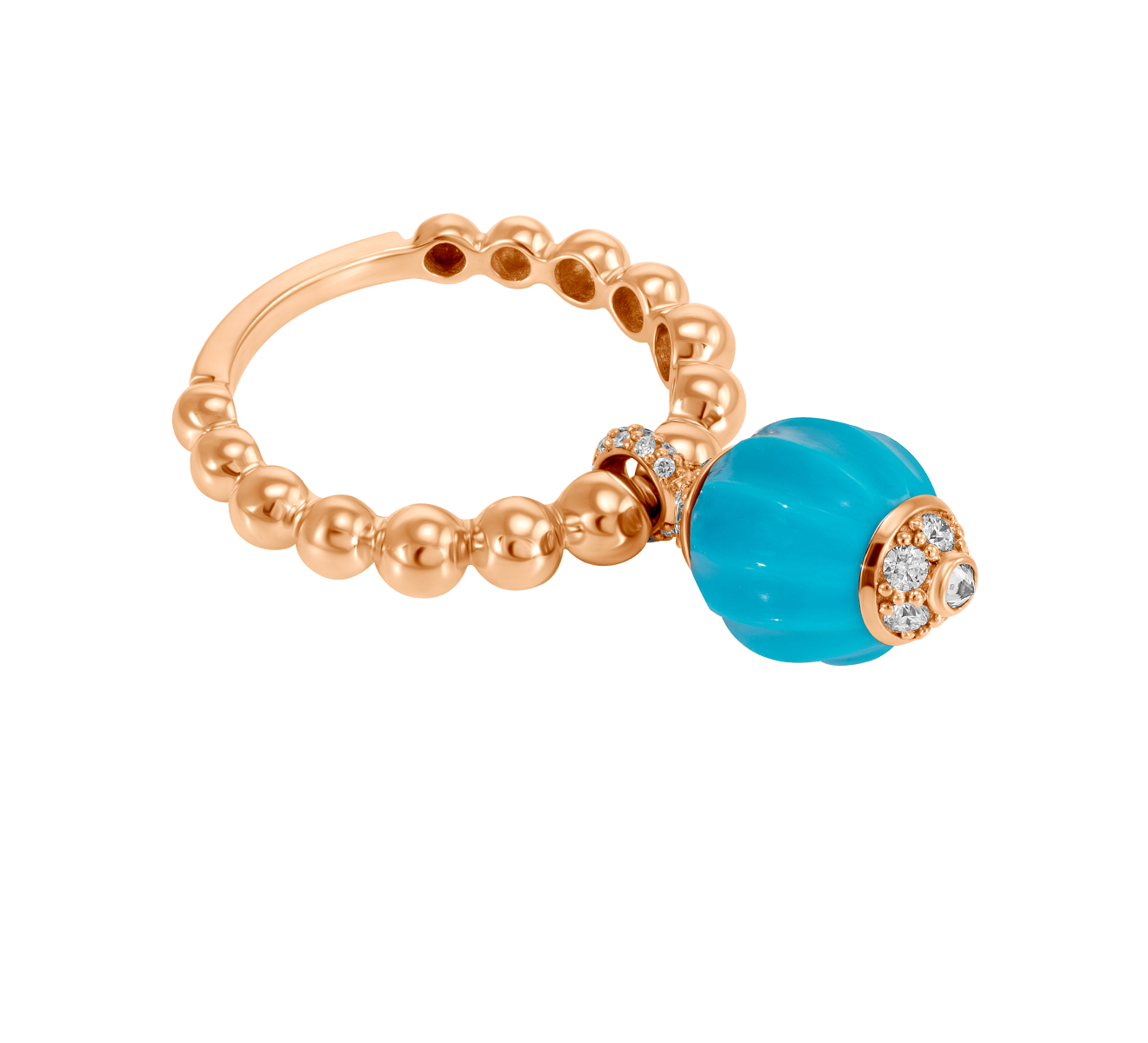 Кольцо CASATO Boutique Portofino MX-1512TURBT-P - фото 1 – Mercury