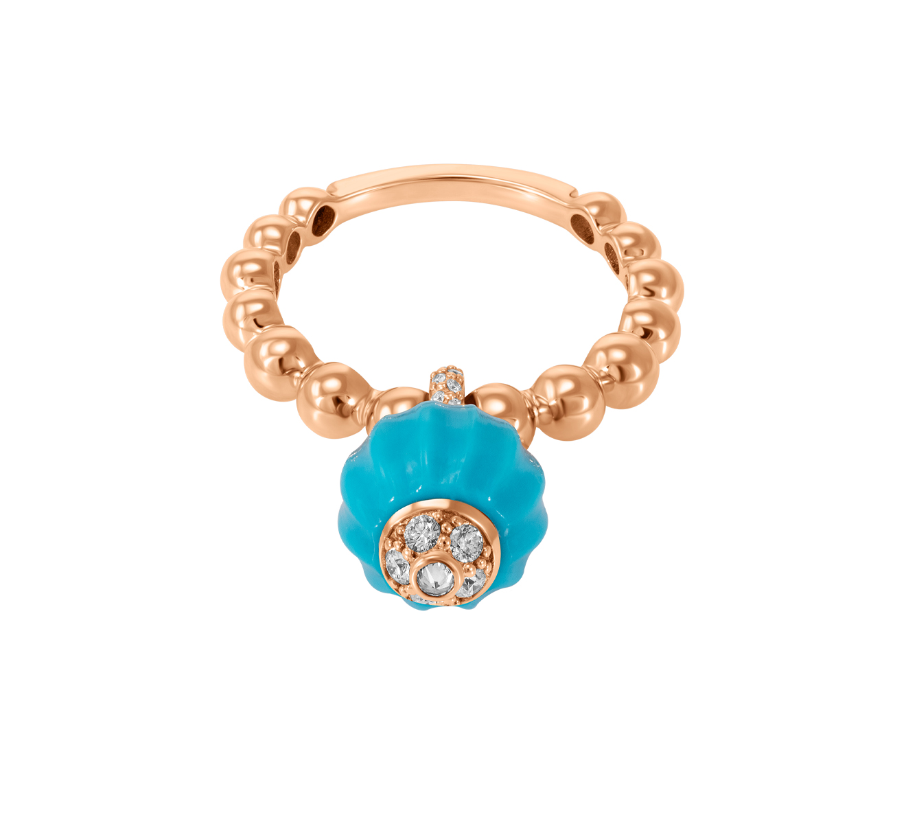 Кольцо CASATO Boutique Portofino MX-1512TURBT-P - фото 3 – Mercury