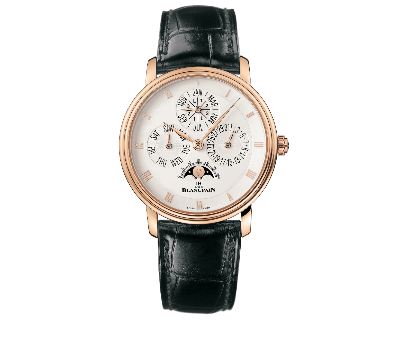 Часы Villeret Blancpain Villeret 6057 3642 55A - фото 1 – Mercury