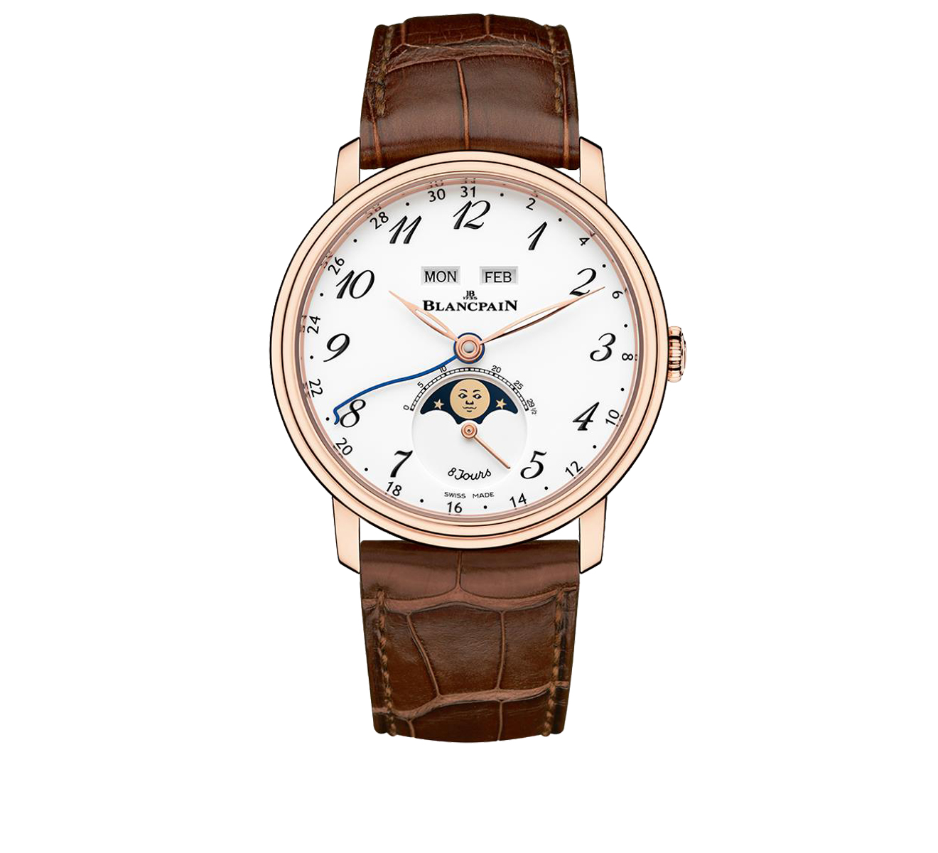 Часы Villeret Blancpain Villeret 6639A 3631 55B - фото 1 – Mercury