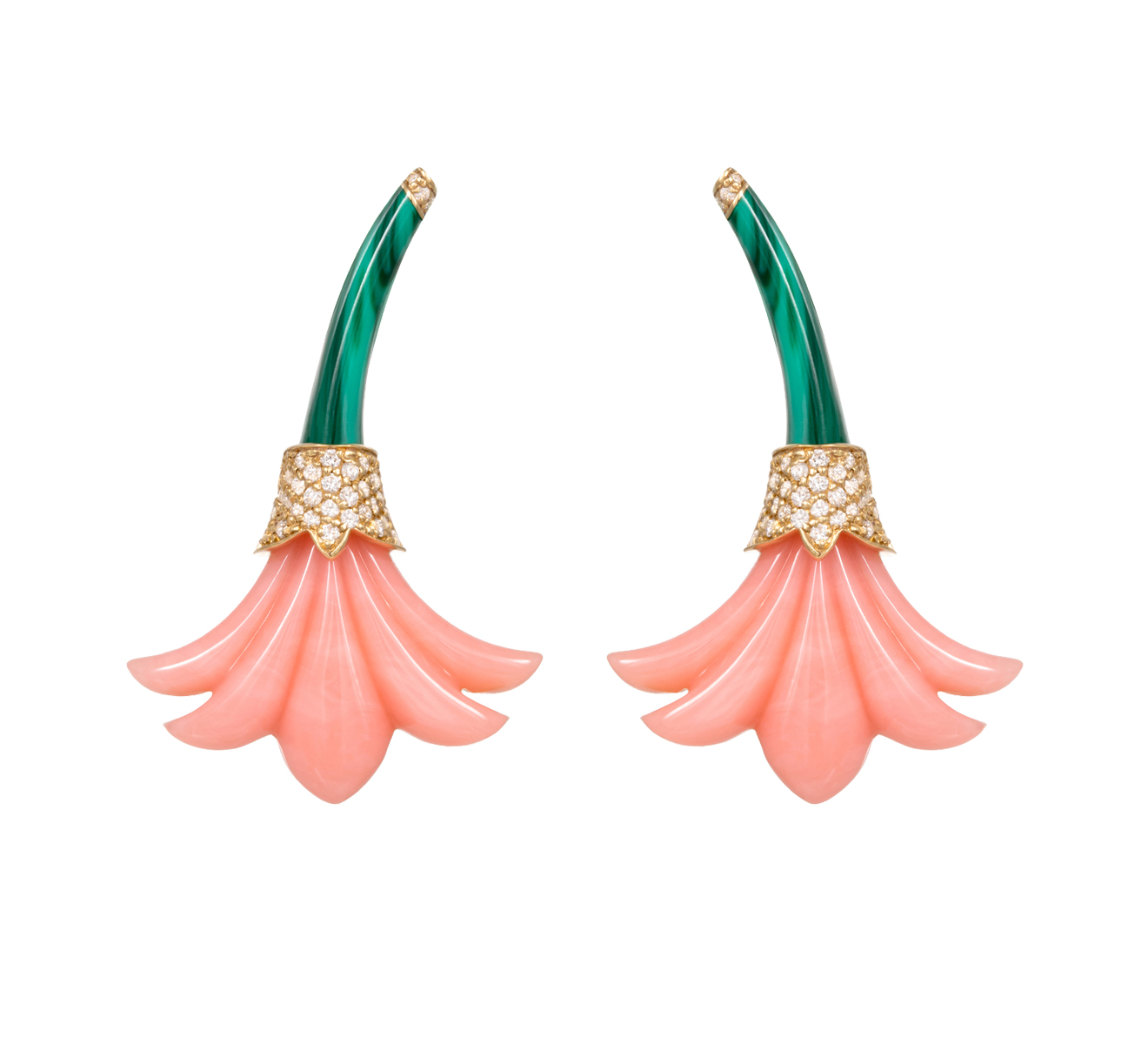 Серьги L'ATELIER NAWBAR Psychedeliah E119PCM - фото 1 – Mercury