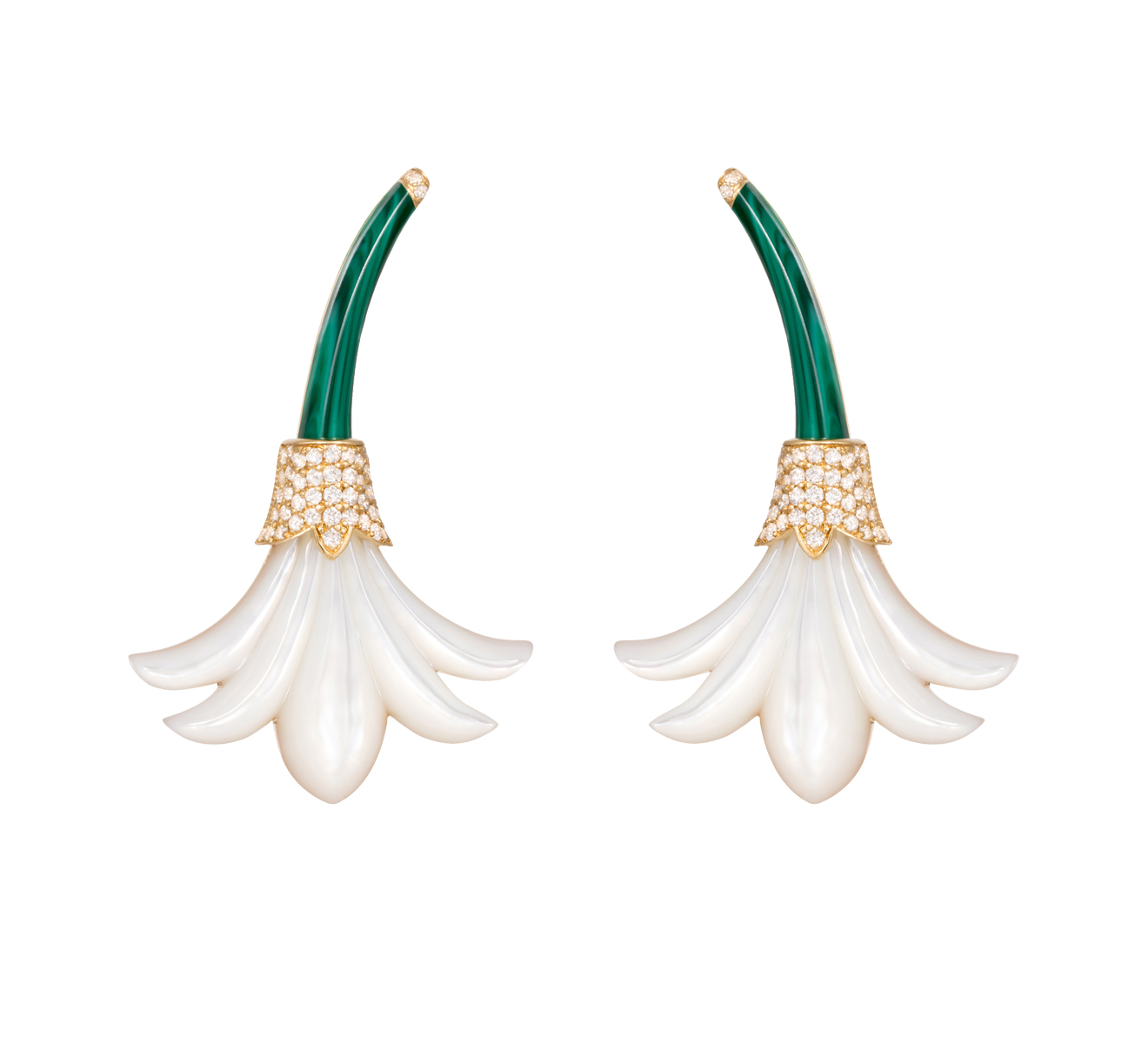 Серьги L'ATELIER NAWBAR Psychedeliah E119WMM - фото 1 – Mercury