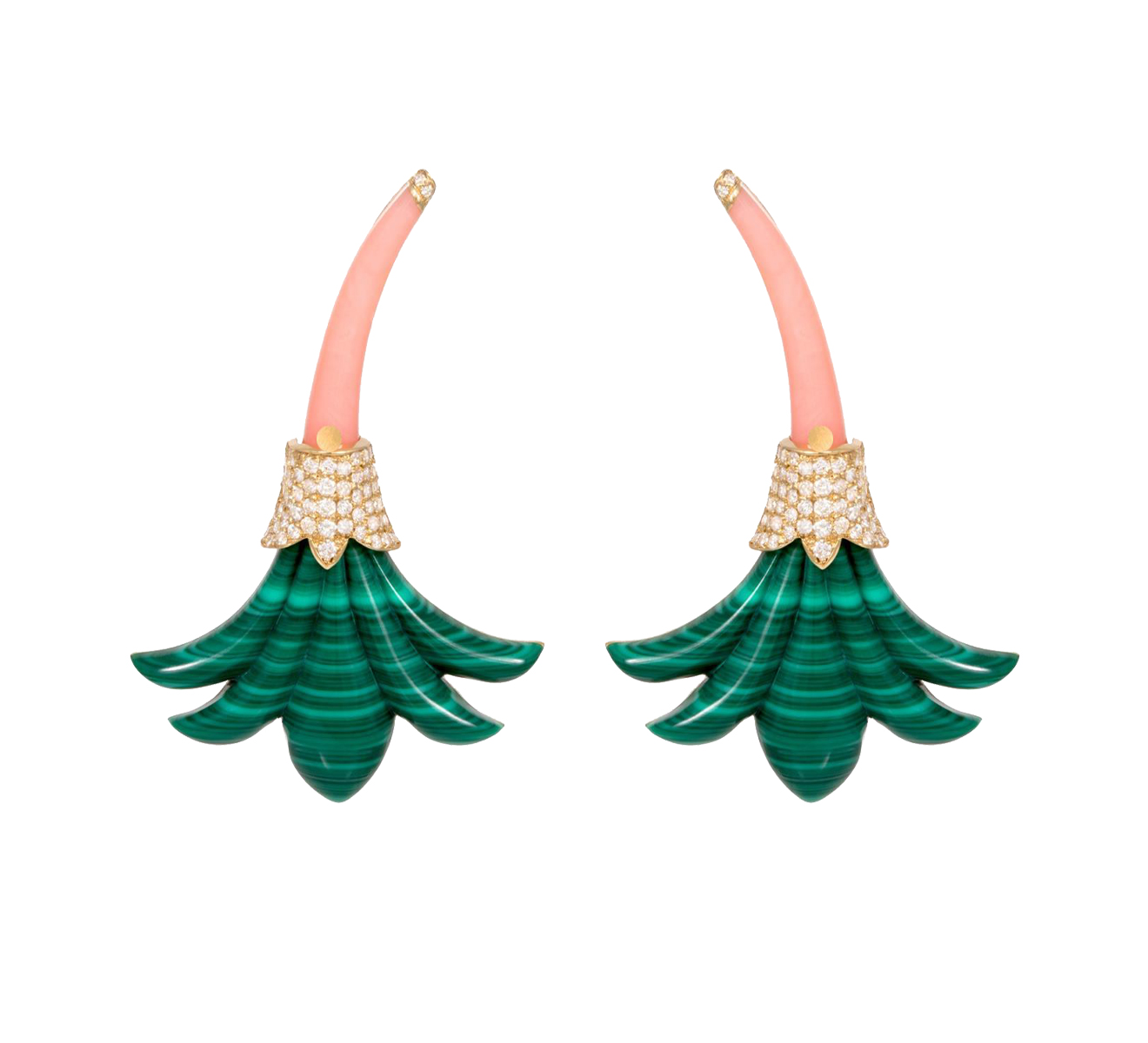 Серьги L'ATELIER NAWBAR Psychedeliah E120MPC - фото 1 – Mercury