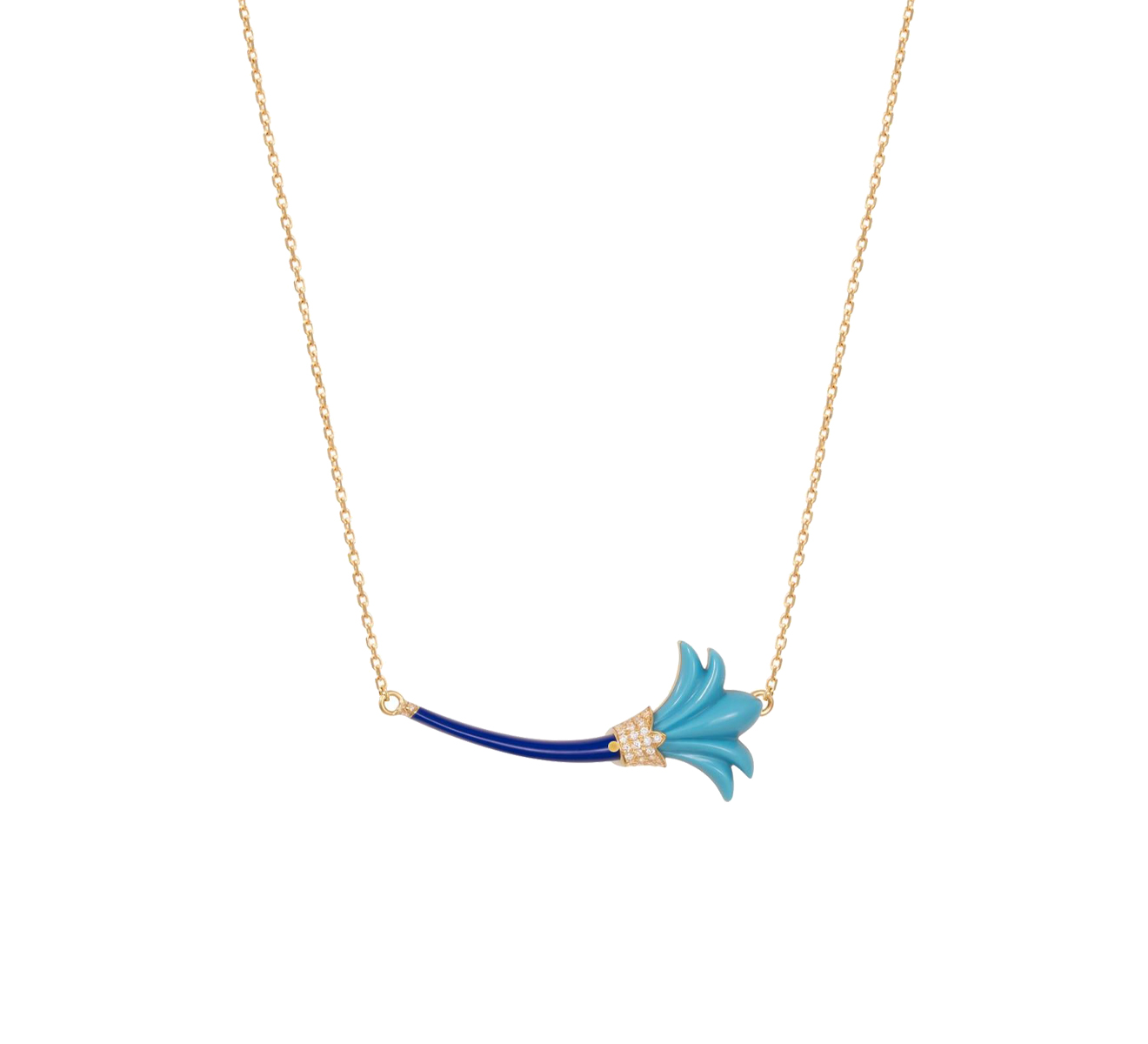 Колье L'ATELIER NAWBAR Psychedeliah N303TL - фото 1 – Mercury