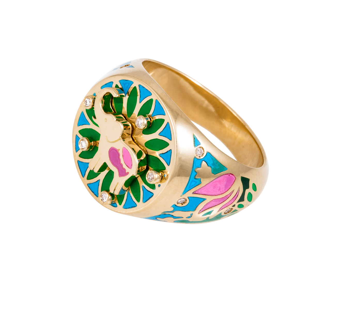 Кольцо L'ATELIER NAWBAR Rich Kitsch R46- - фото 1 – Mercury
