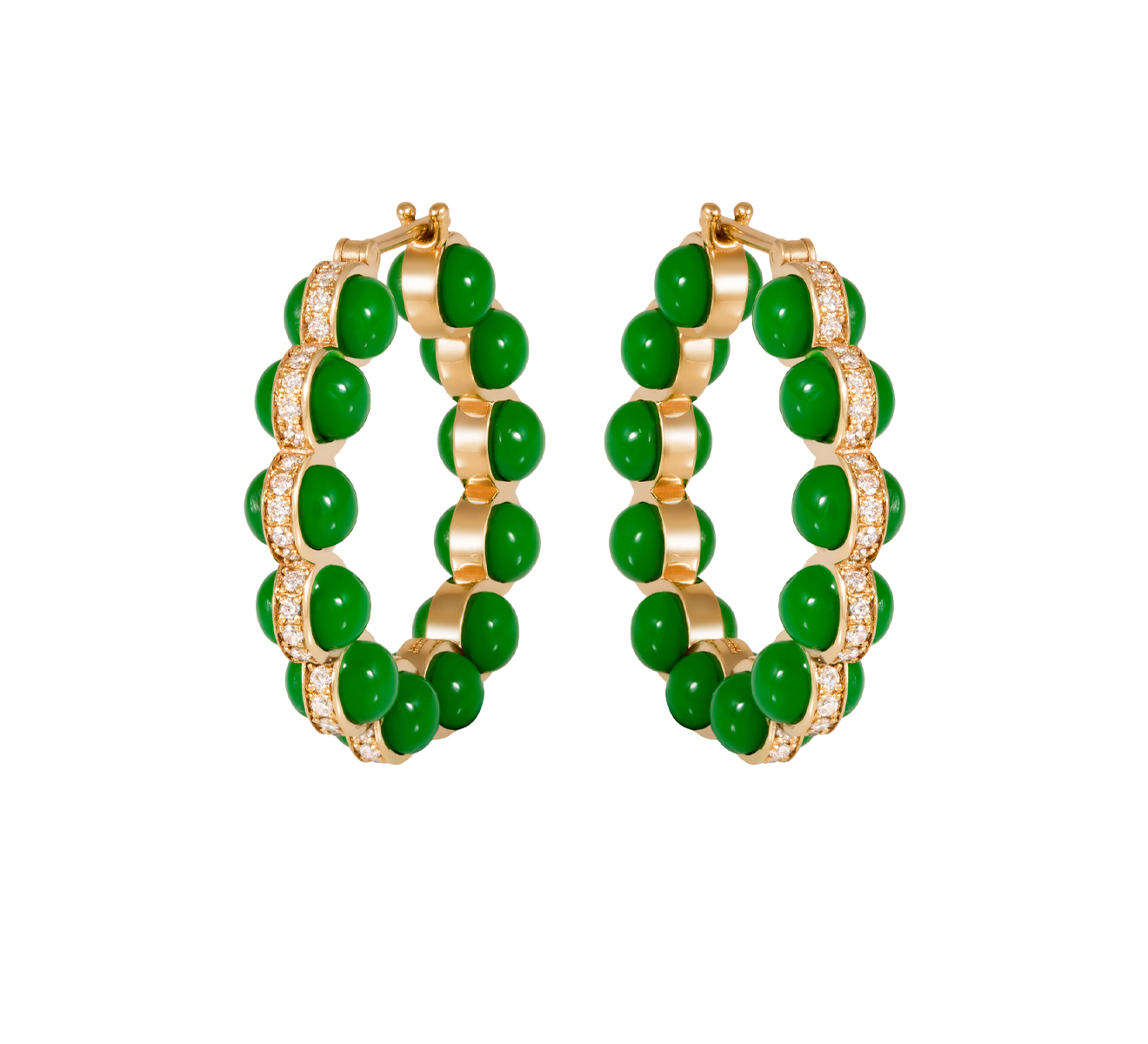 Серьги L'ATELIER NAWBAR Atoms E74G - фото 1 – Mercury