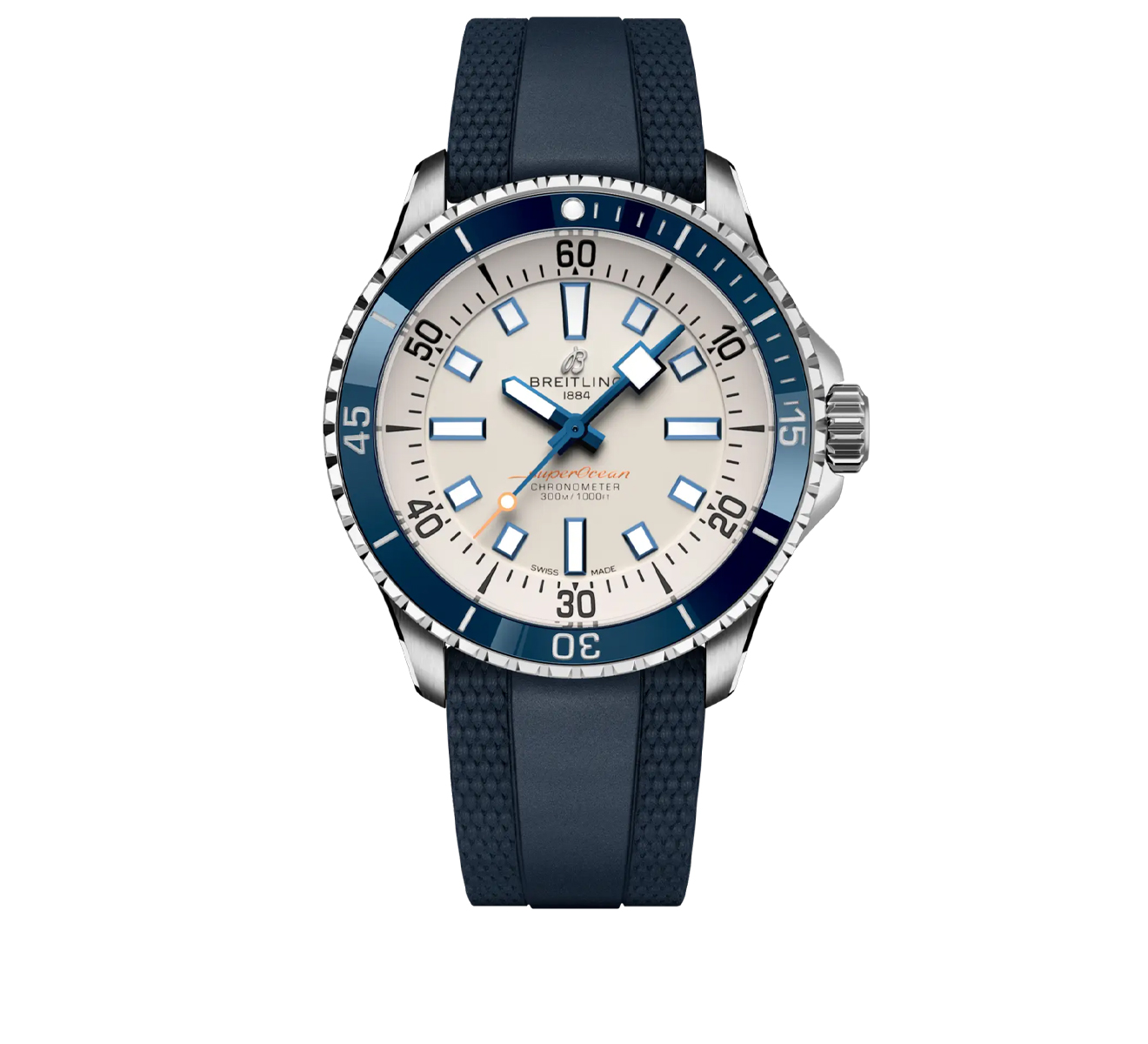 Часы Superocean Automatic 42 Breitling Superocean A17375E71G1S1 - фото 1 – Mercury