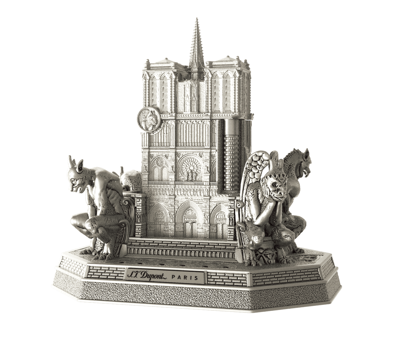 Зажигалка Notre Dame De Paris S.T. Dupont Haute Creation C23007 - фото 4 – Mercury