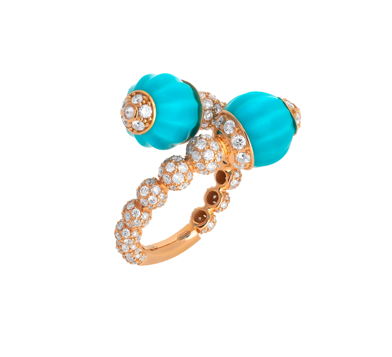 Кольцо CASATO Boutique Portofino MX-1477TURBT-P - фото 1 – Mercury