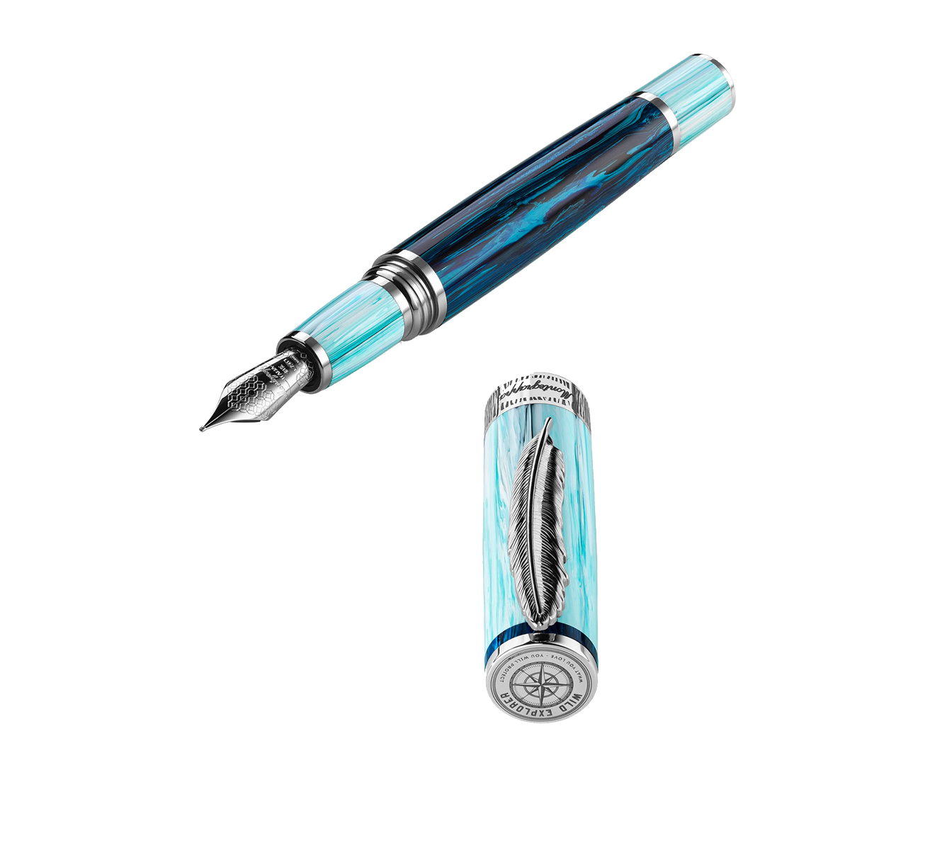 Перьевая ручка Arctic Montegrappa Wild Explorer ISWDR3AA - фото 3 – Mercury