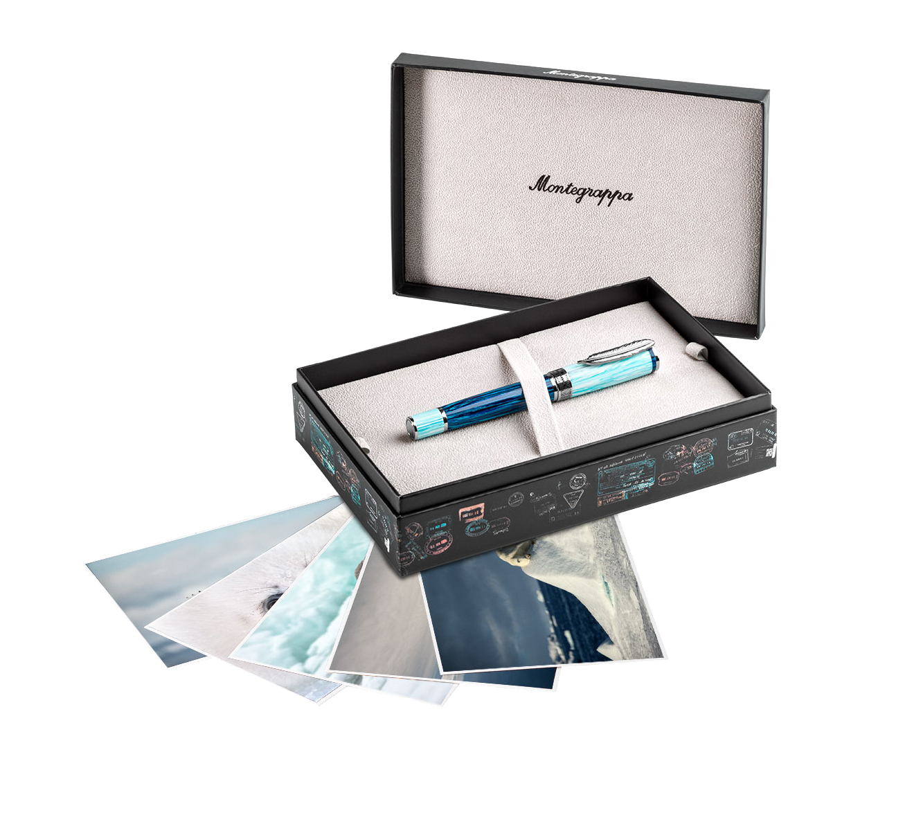 Перьевая ручка Arctic Montegrappa Wild Explorer ISWDR3AA - фото 4 – Mercury