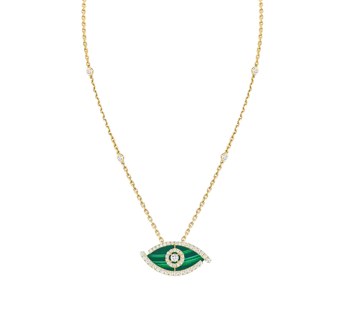 Колье MESSIKA Lucky Eye 12592-YG - фото 1 – Mercury
