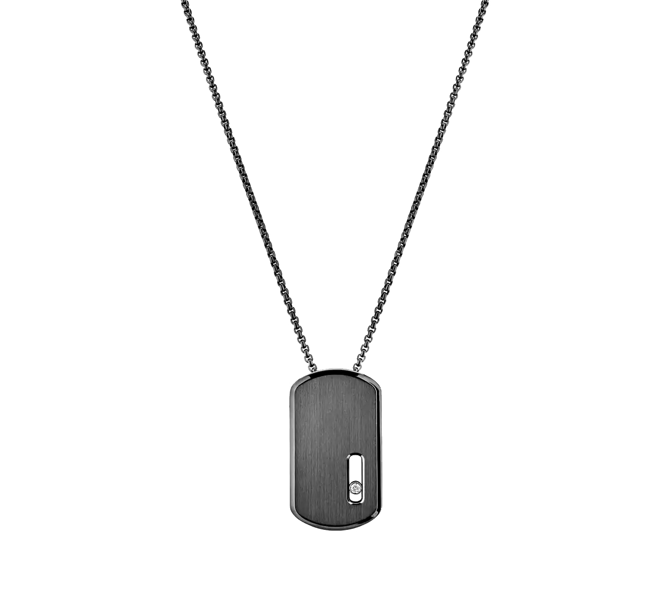 Колье MESSIKA Move Titanium 13194-TG - фото 1 – Mercury