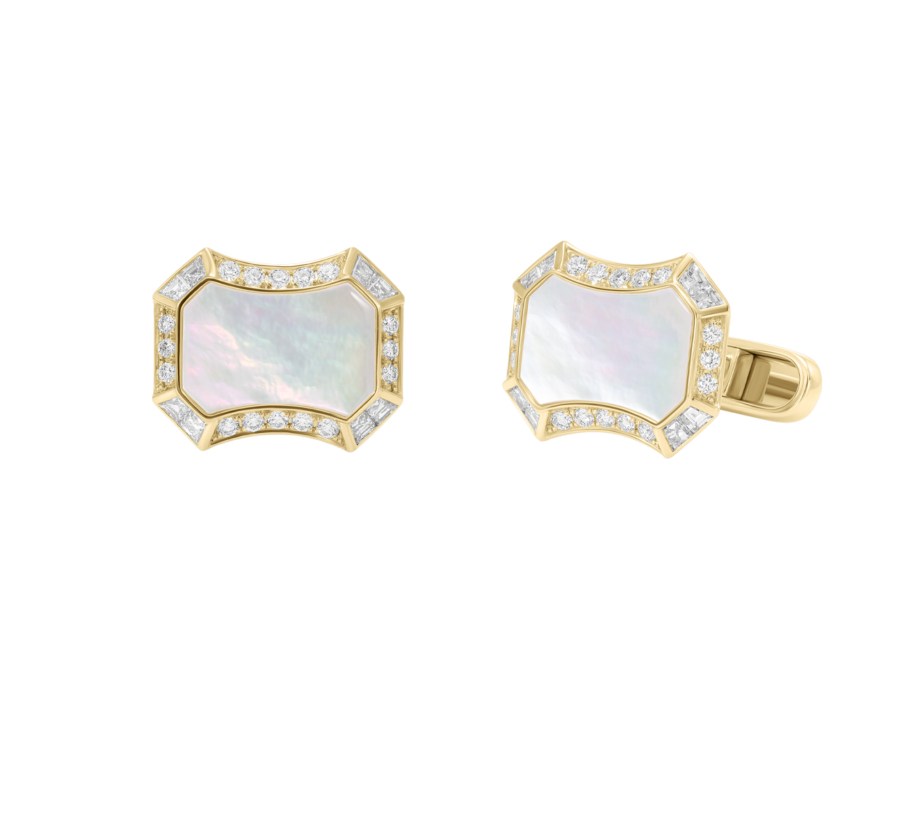 Запонки Mercury Cufflinks M51441DM - фото 1 – Mercury