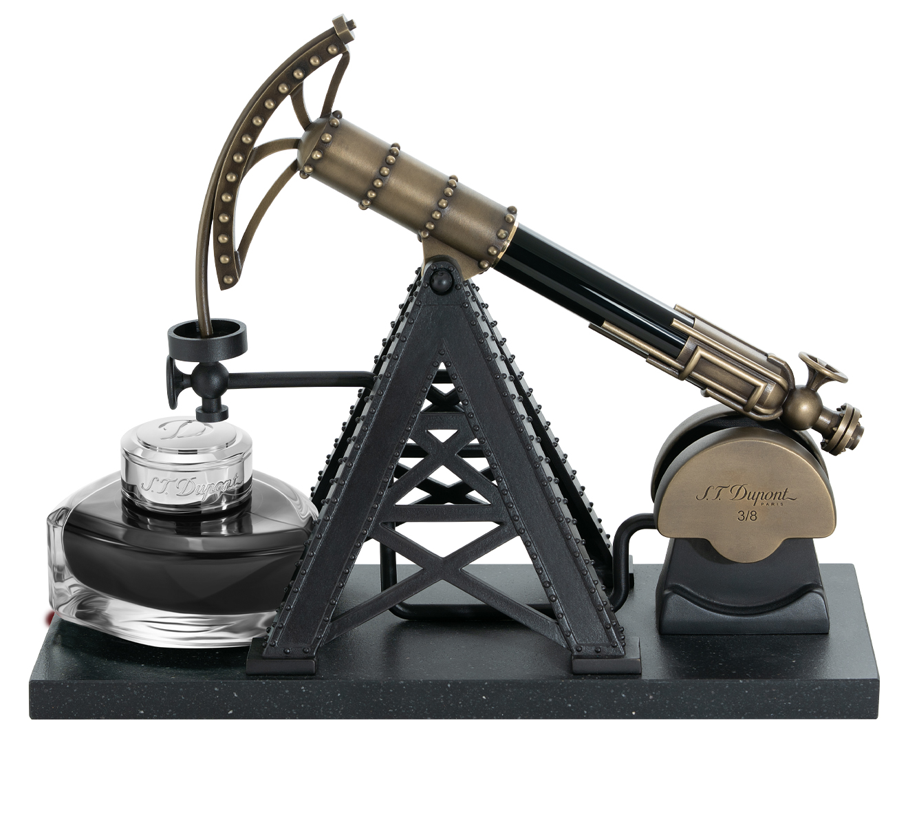 Перьевая ручка S.T. Dupont Black Gold 241004 - фото 1 – Mercury