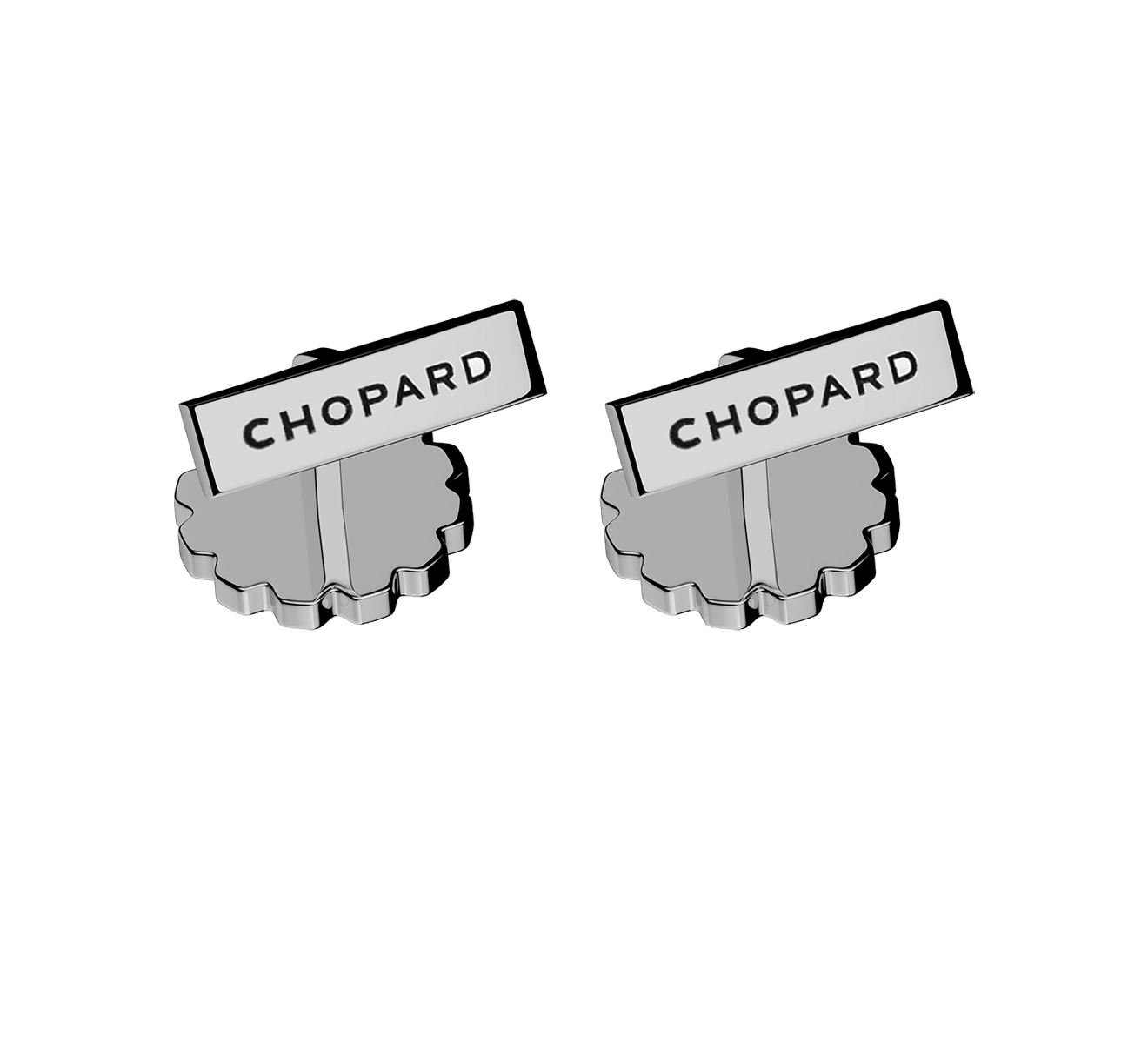 Запонки Chopard Classic Racing 95014-0104 - фото 2 – Mercury