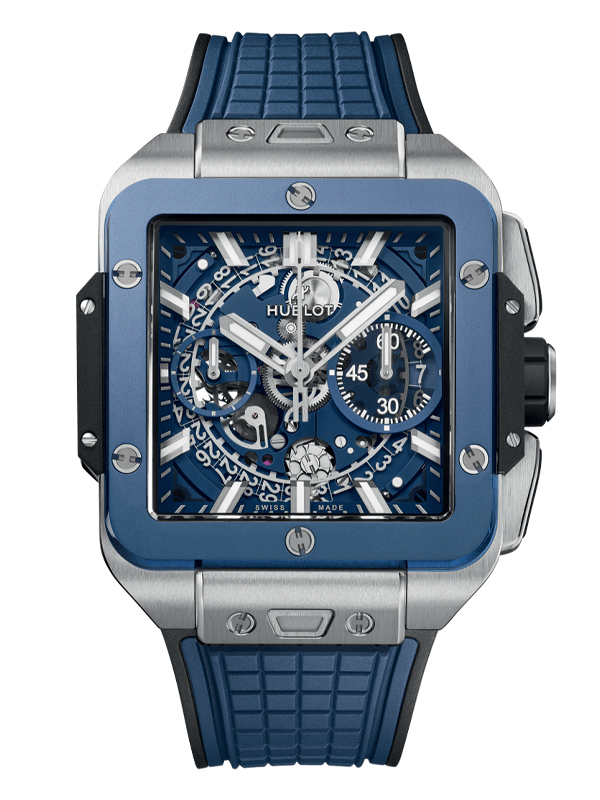 Часы Square Bang Unico Titanium Blue Ceramic