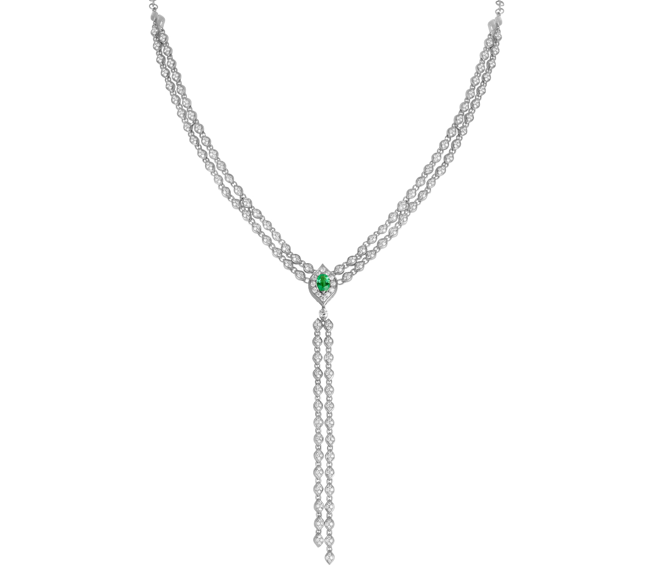 Колье CASATO Mikoulette CL-373SMBT-W - фото 1 – Mercury