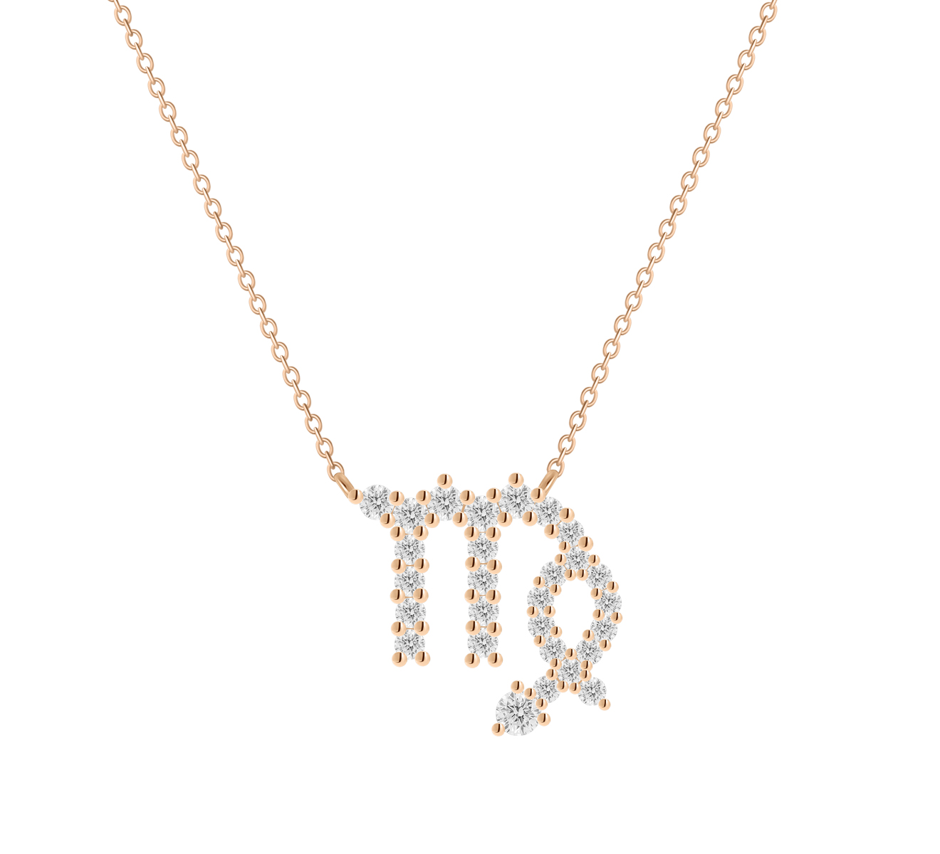 Кулон Zodiac - дева Mercury Classic MP29203/RG - фото 2 – Mercury