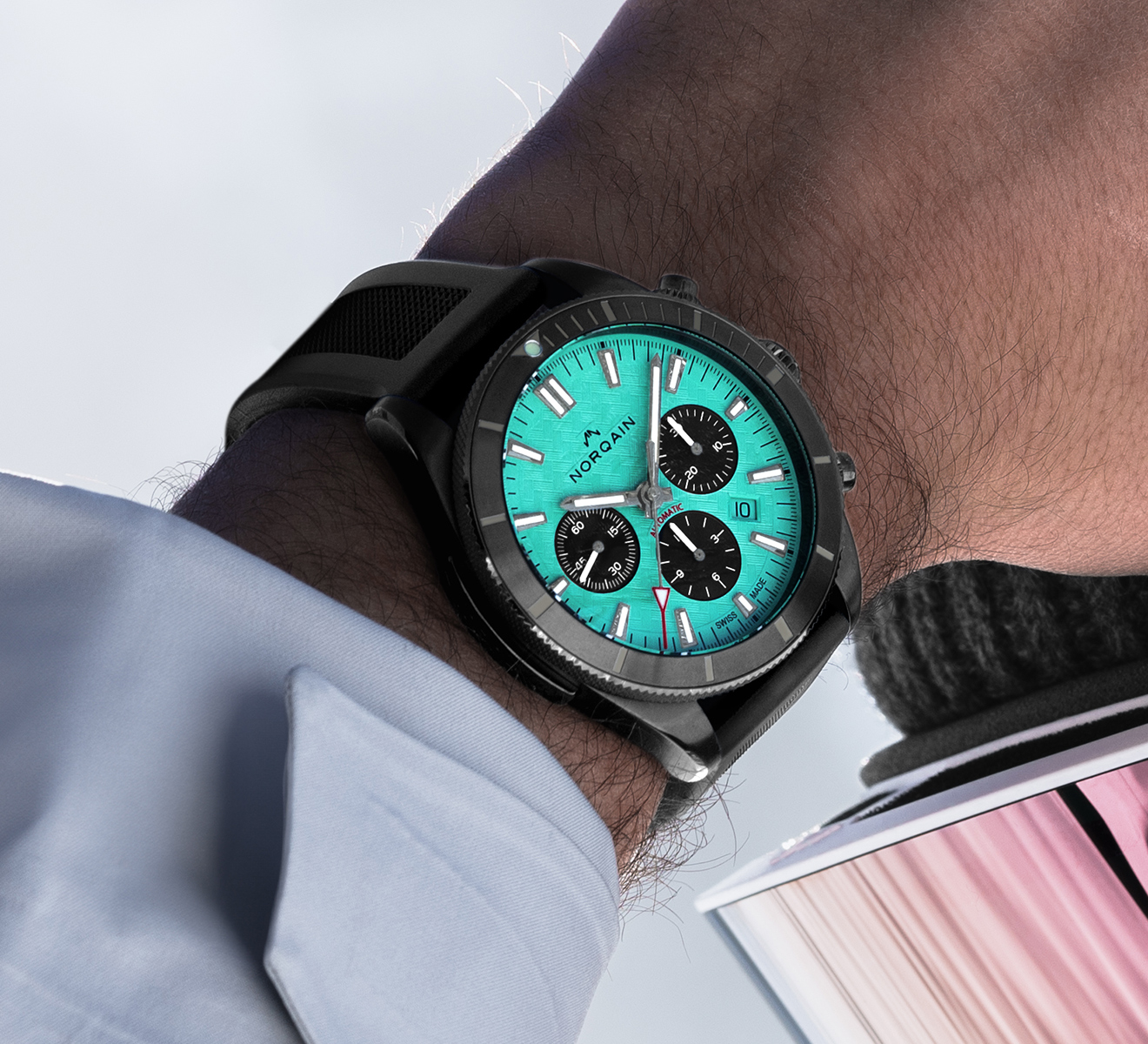 Часы Adventure Sport Chrono NORQAIN Adventure NB1200B21LC/Q126/10BR.20B - фото 3 – Mercury