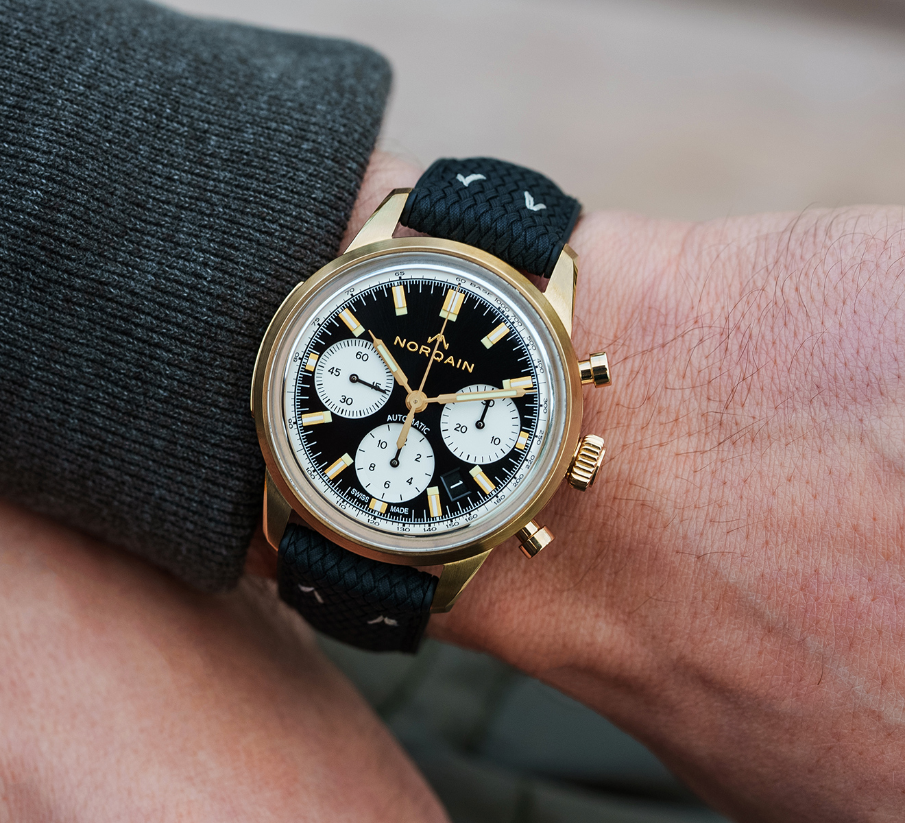 Часы Freedom 60 Chrono Bronze NORQAIN Freedom NZ2201ZC/B225/20BPR.18Z - фото 2 – Mercury