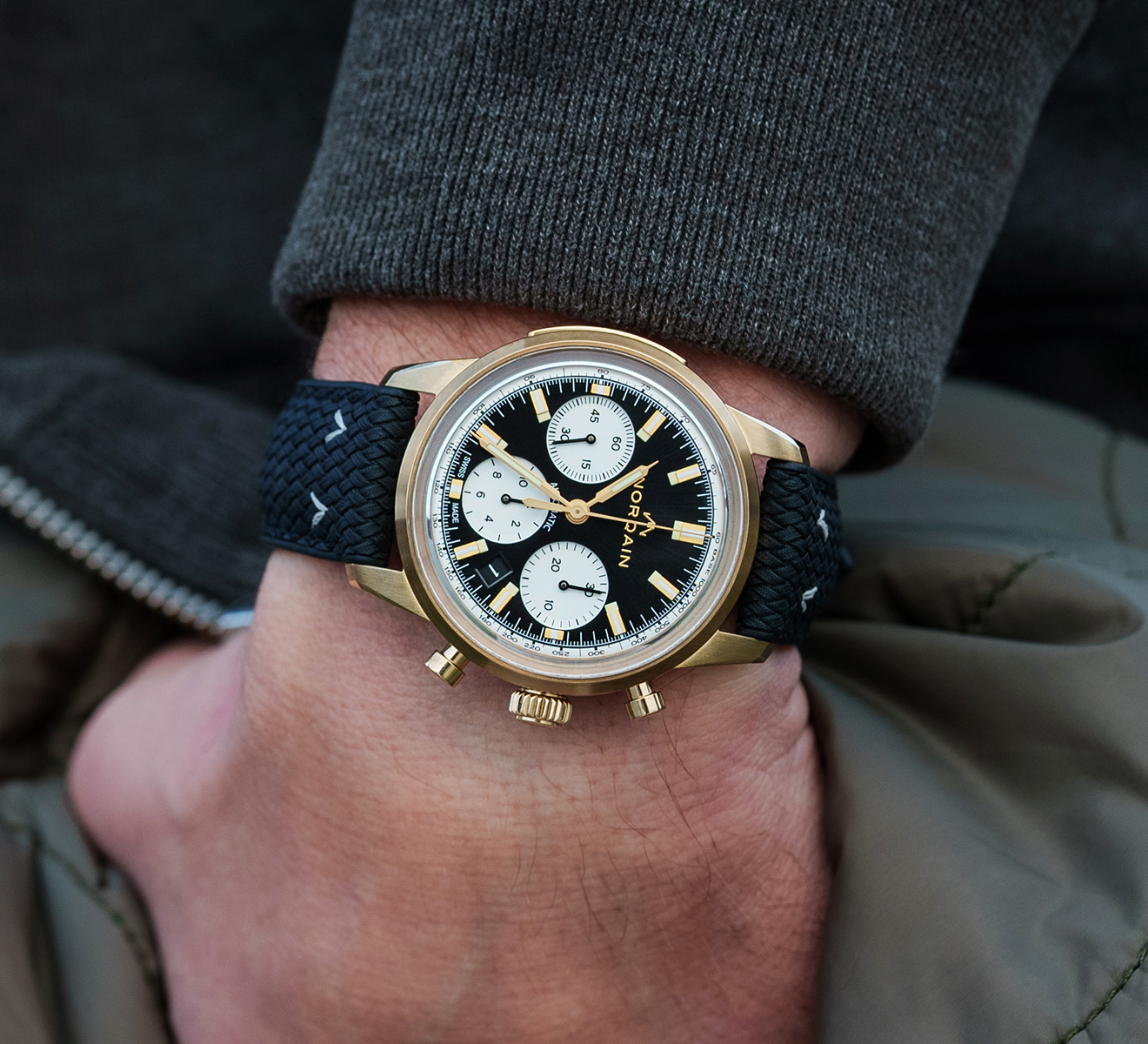 Часы Freedom 60 Chrono Bronze NORQAIN Freedom NZ2201ZC/B225/20BPR.18Z - фото 3 – Mercury