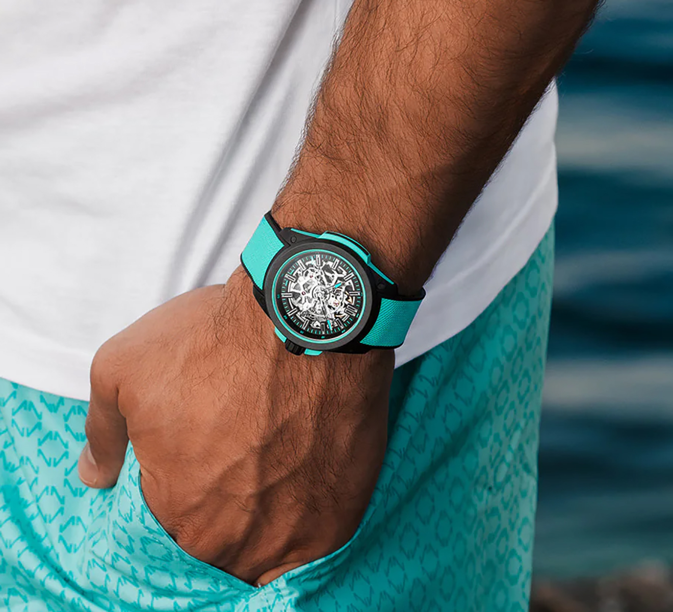 Часы Independence Wild One Turquoise NORQAIN Independence NNQ3000QBQ1AS/B007/3W1QBR.20BQ - фото 3 – Mercury