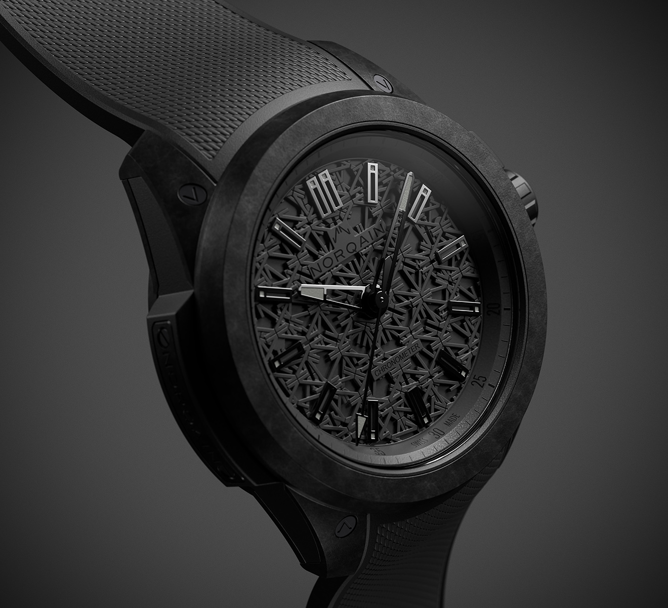 Часы Independence Wild One All Black NORQAIN Independence NNQ3000QBT1A/T002/3W1BR.20BQ - фото 2 – Mercury