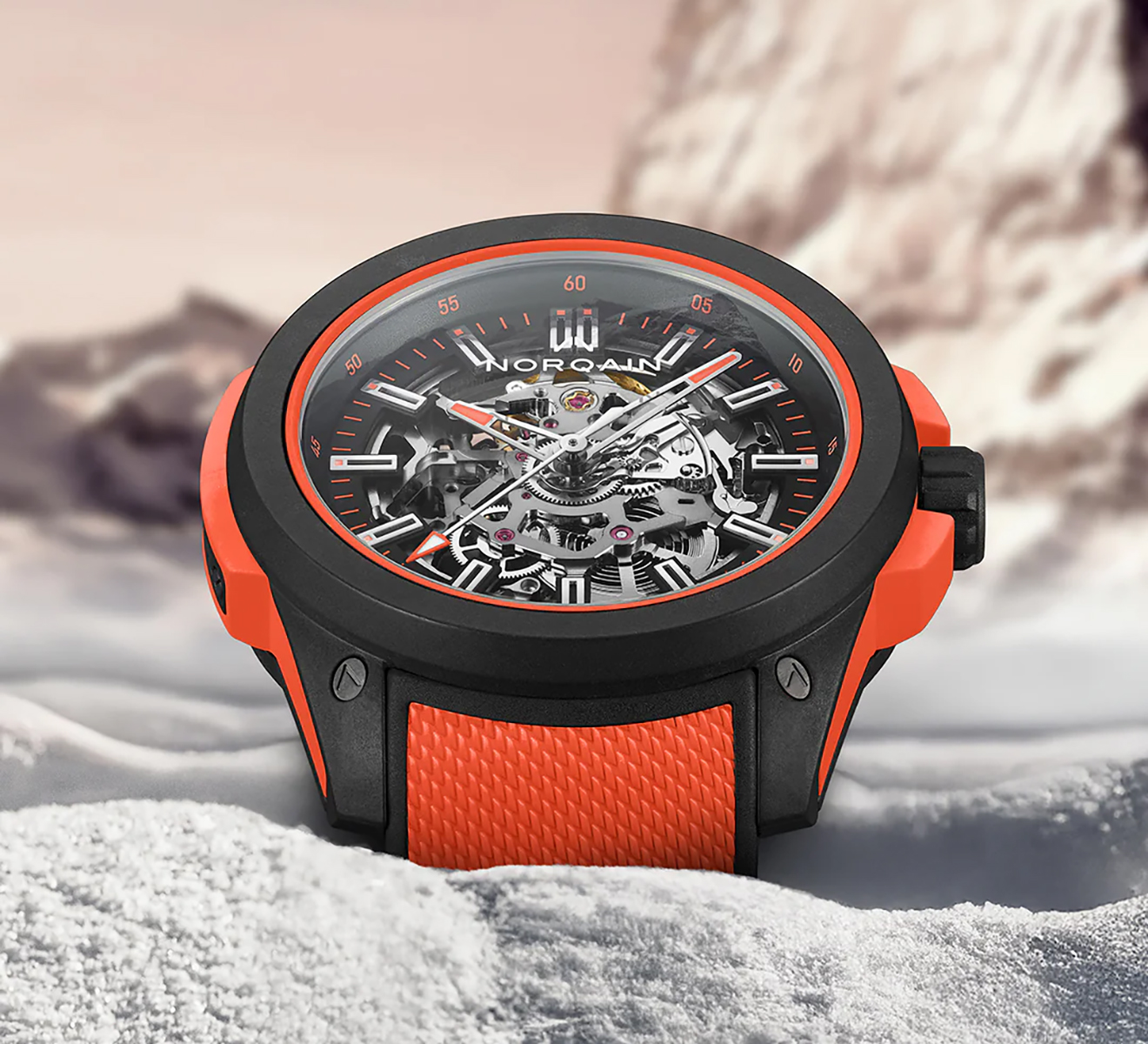 Часы Independence Wild One Coral NORQAIN Independence NNQ3000QBR2AS/B013/3W1RBR1.20BQ - фото 2 – Mercury