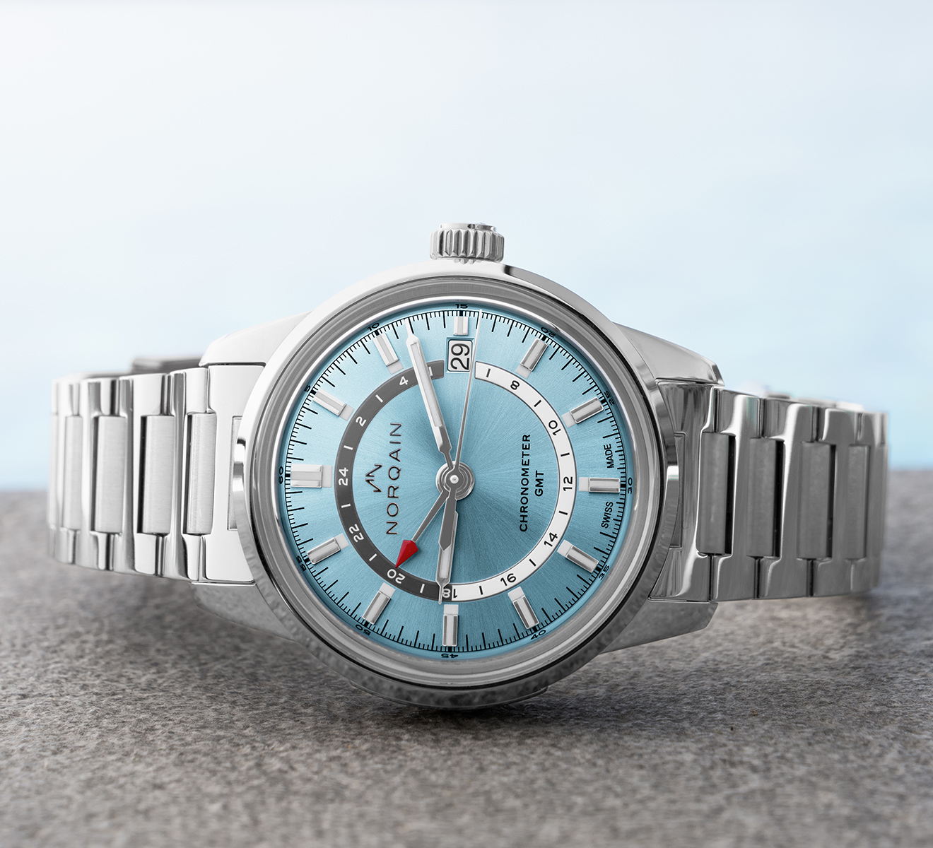 Часы Freedom 60 GMT NORQAIN Freedom NN2100SG/IA211/201SG - фото 2 – Mercury