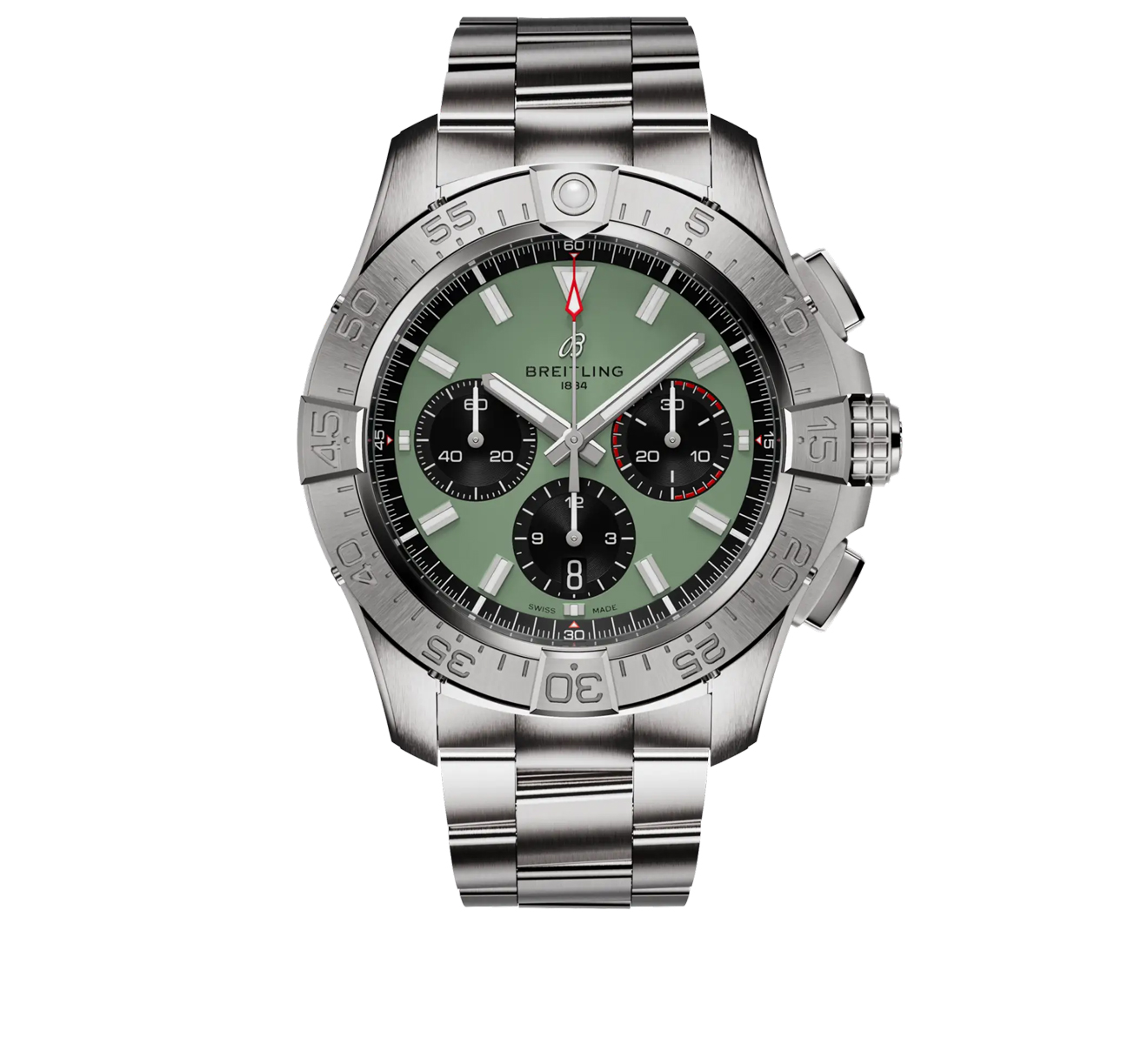 Часы Avenger B01 Chronograph Breitling Avenger AB0147101L1A1 - фото 1 – Mercury