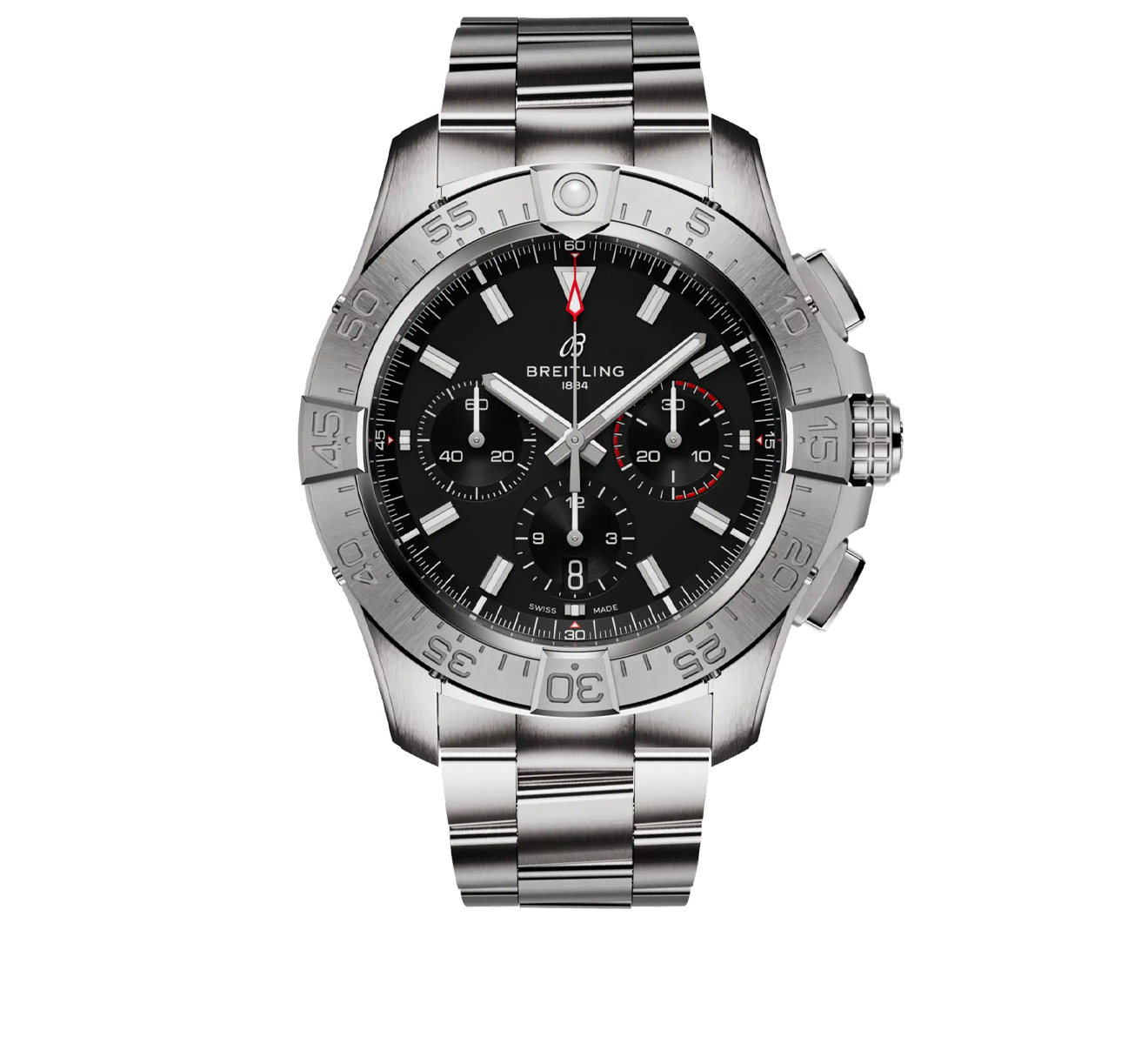 Часы Avenger B01 Chronograph Breitling Avenger AB0147101B1A1 - фото 1 – Mercury