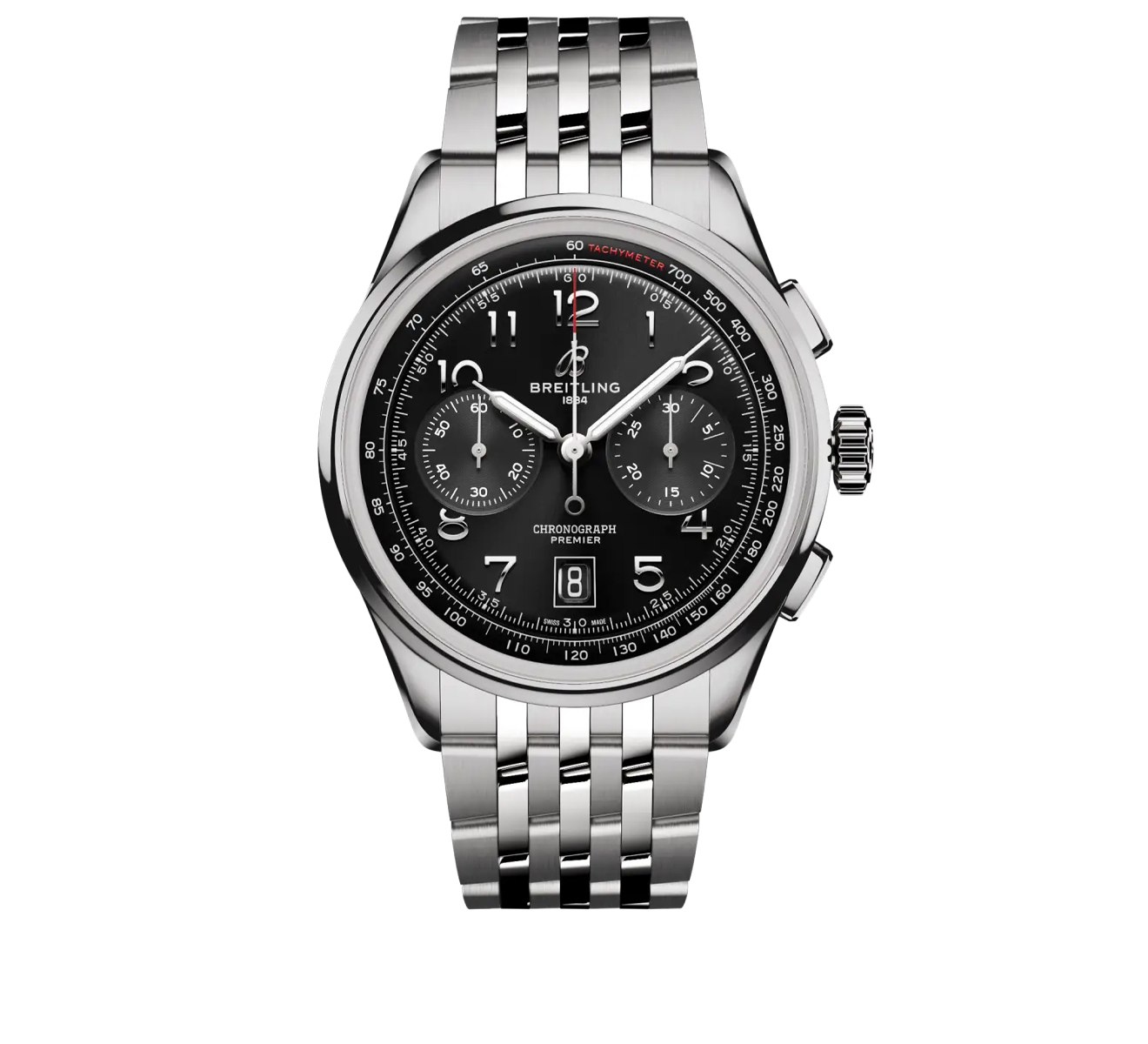 Часы Premier B01 Chronograph Breitling Premier AB0145221B1A1 - фото 1 – Mercury