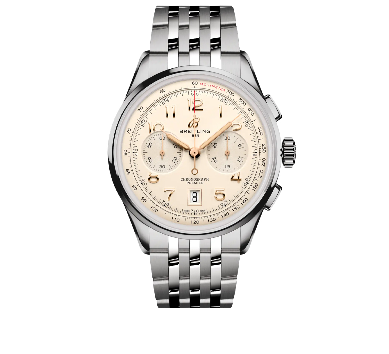 Часы Premier B01 Chronograph Breitling Premier AB0145211G1A1 - фото 1 – Mercury