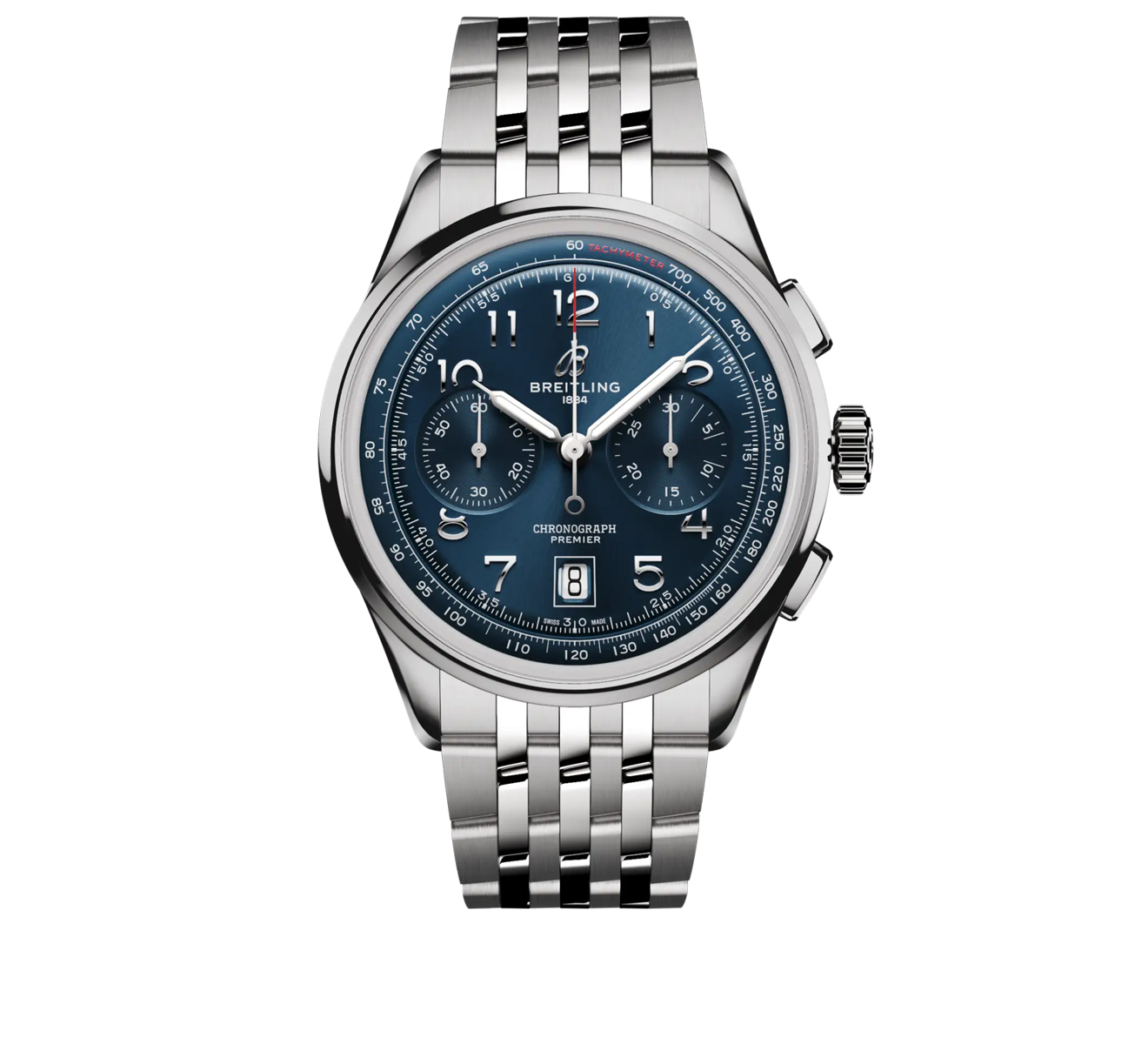 Часы Premier B01 Chronograph Breitling Premier AB0145171C1A1 - фото 1 – Mercury